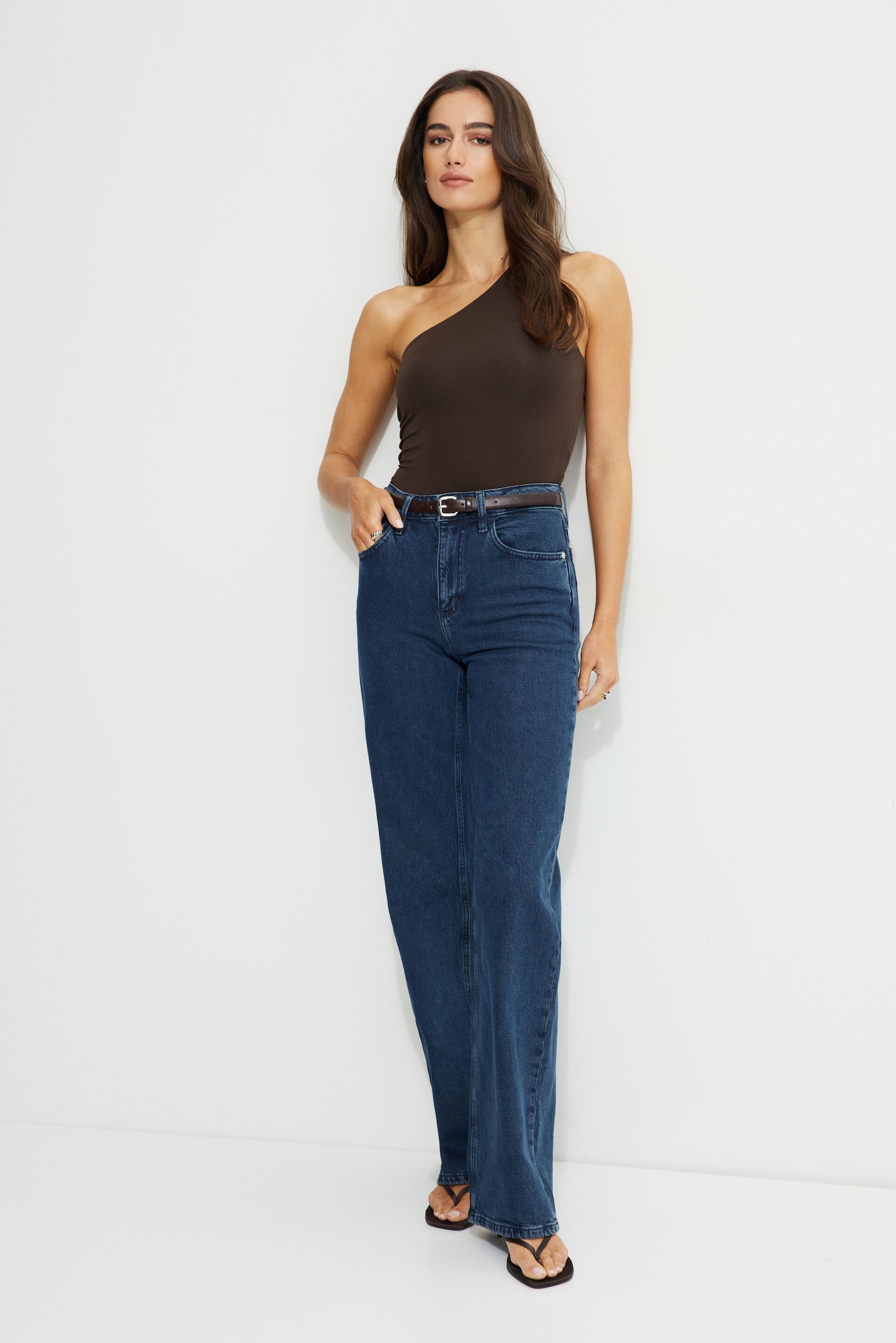 Heidi High Rise Wide Leg Jeans
