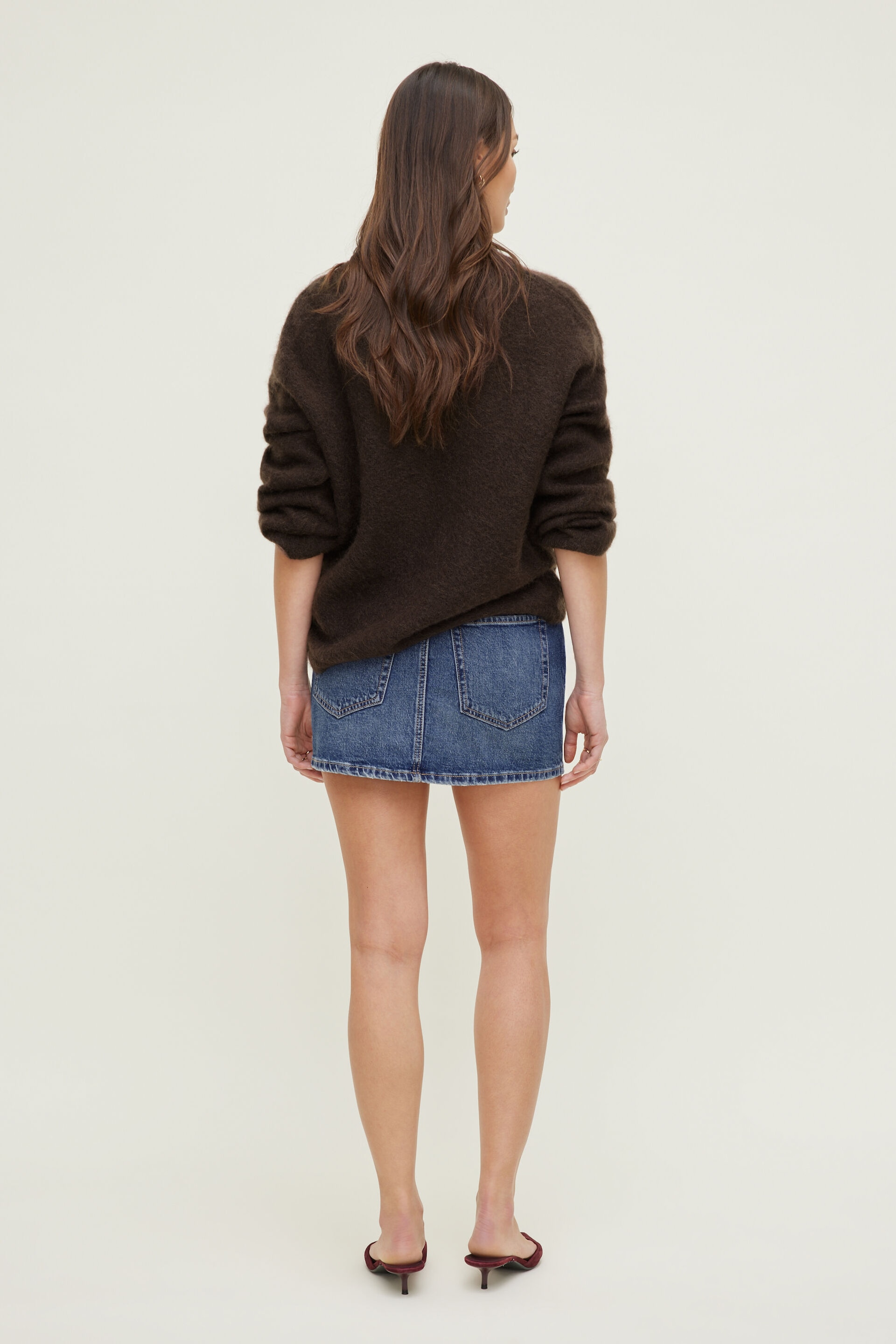 Gia Mini Denim Skort