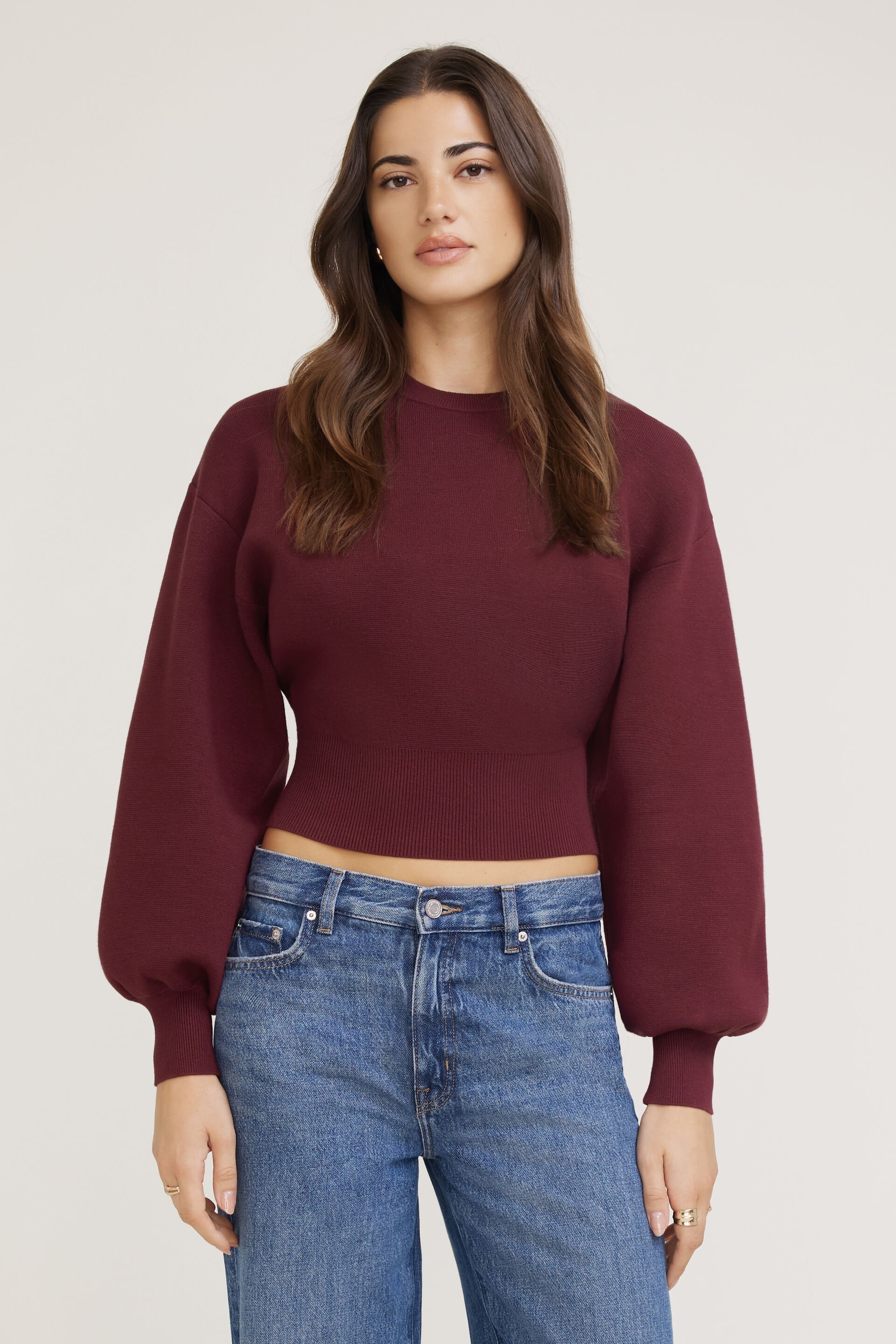 Balloon Sleeve Sweater