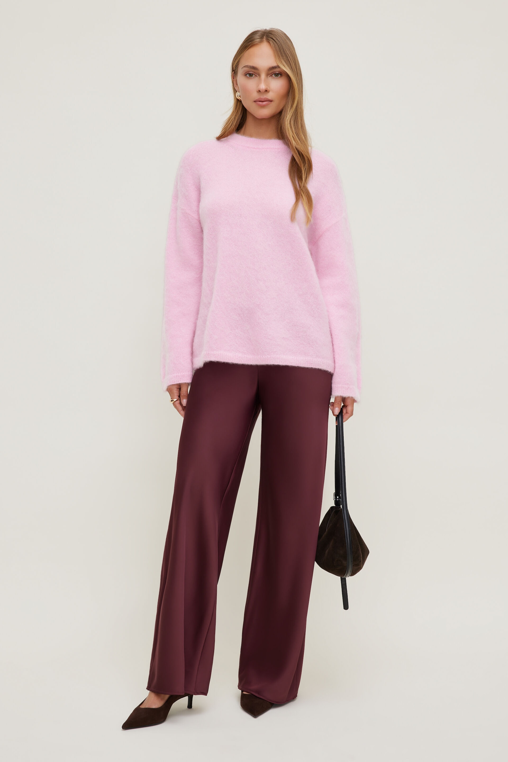 Premium Mohair Wide Sleeve Sweater