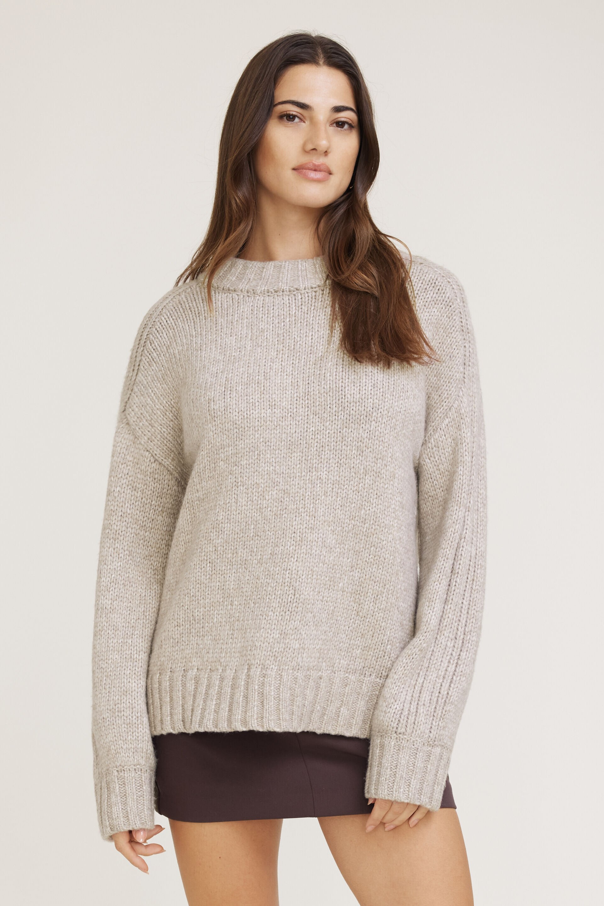 Mabel Chunky Crewneck Sweater