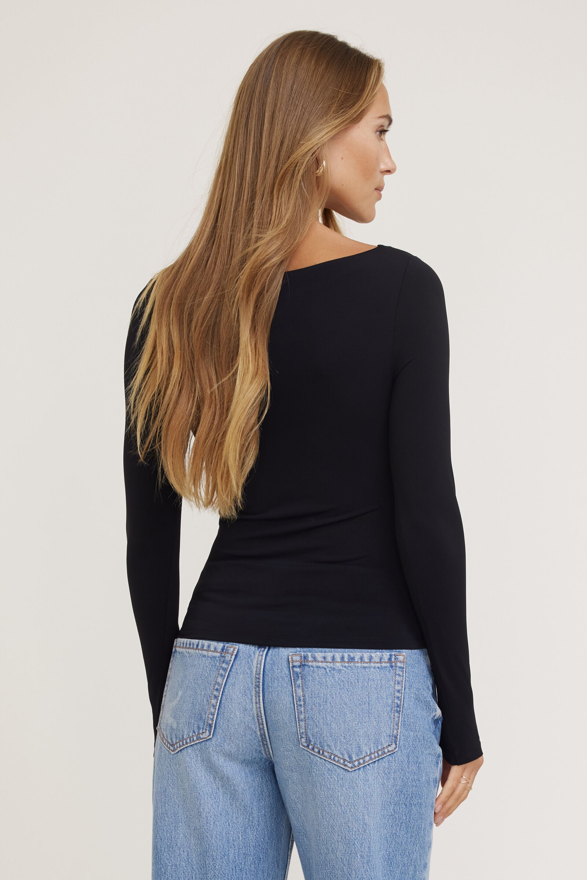 Nola Sculpt Long Sleeve Top