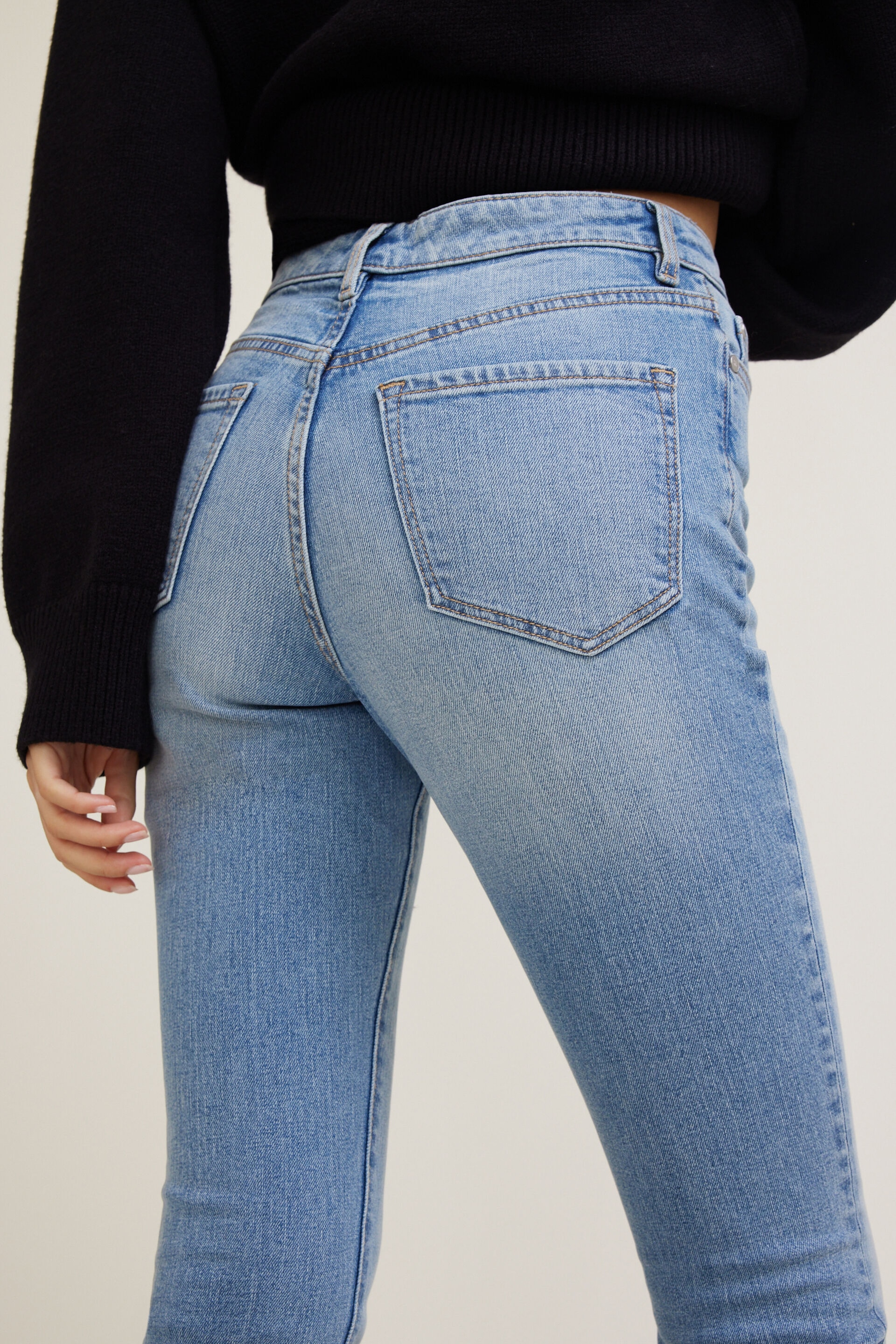 Goldie Stretch High Rise Skinny Leg Jeans