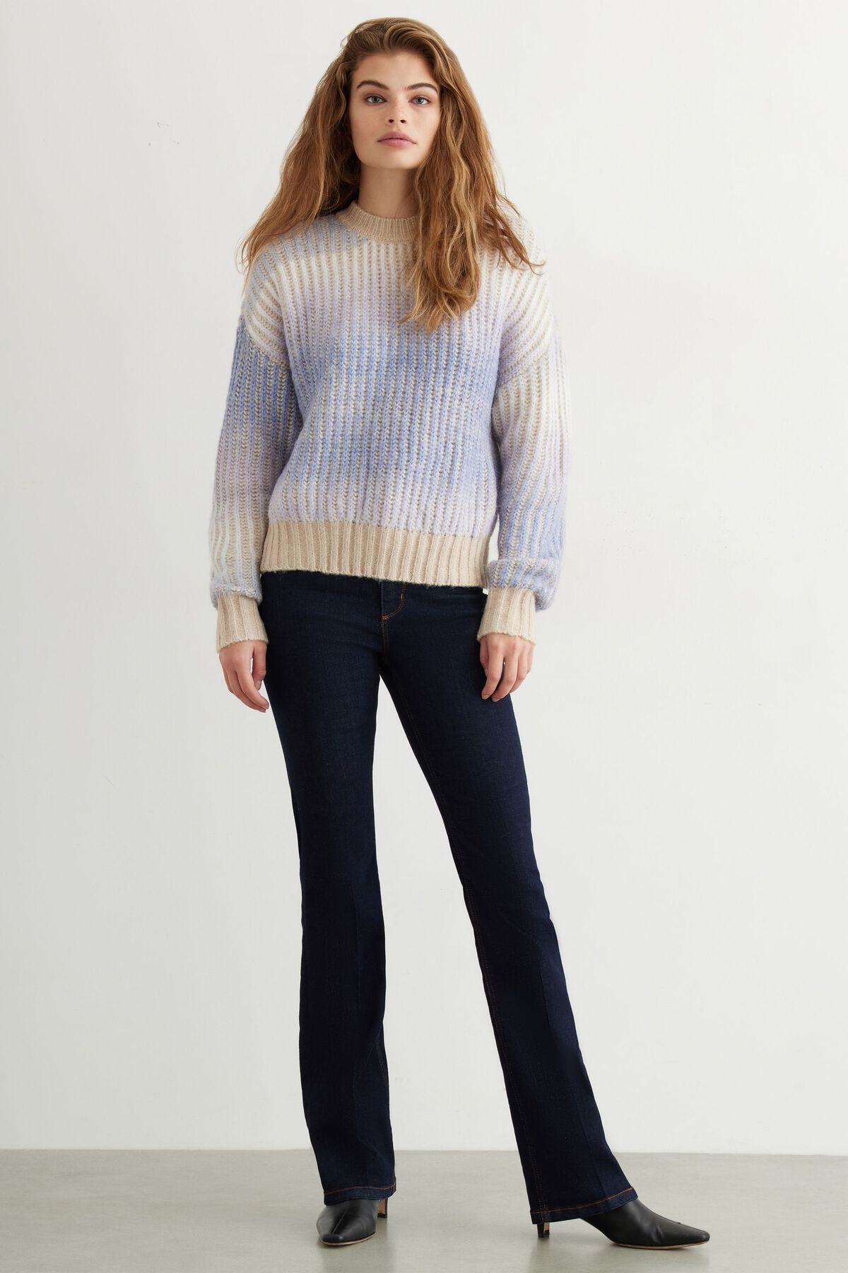 Dynamite Textured Ombre Sweater. 2