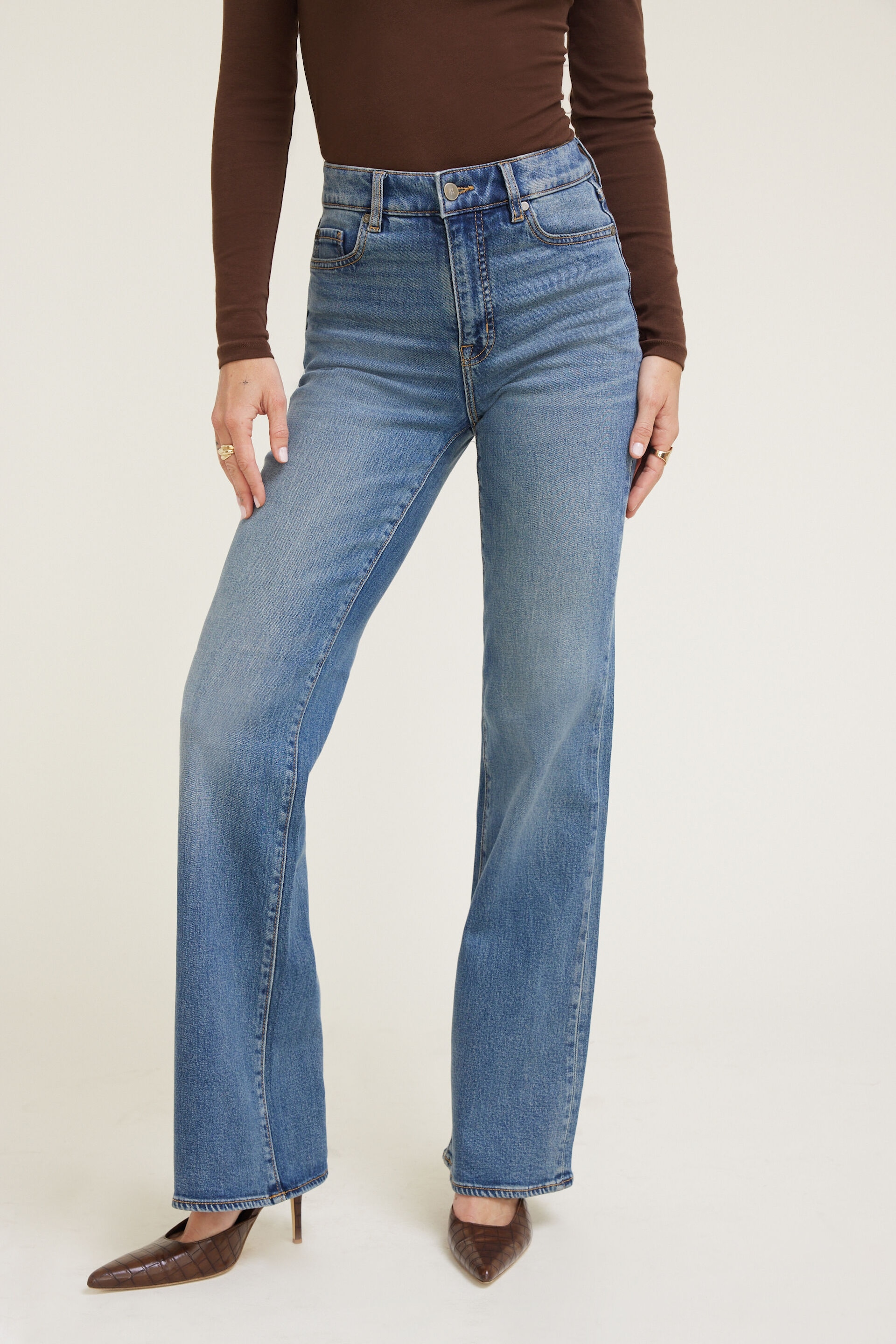 Elodie Stretch High Rise Bootcut Jeans