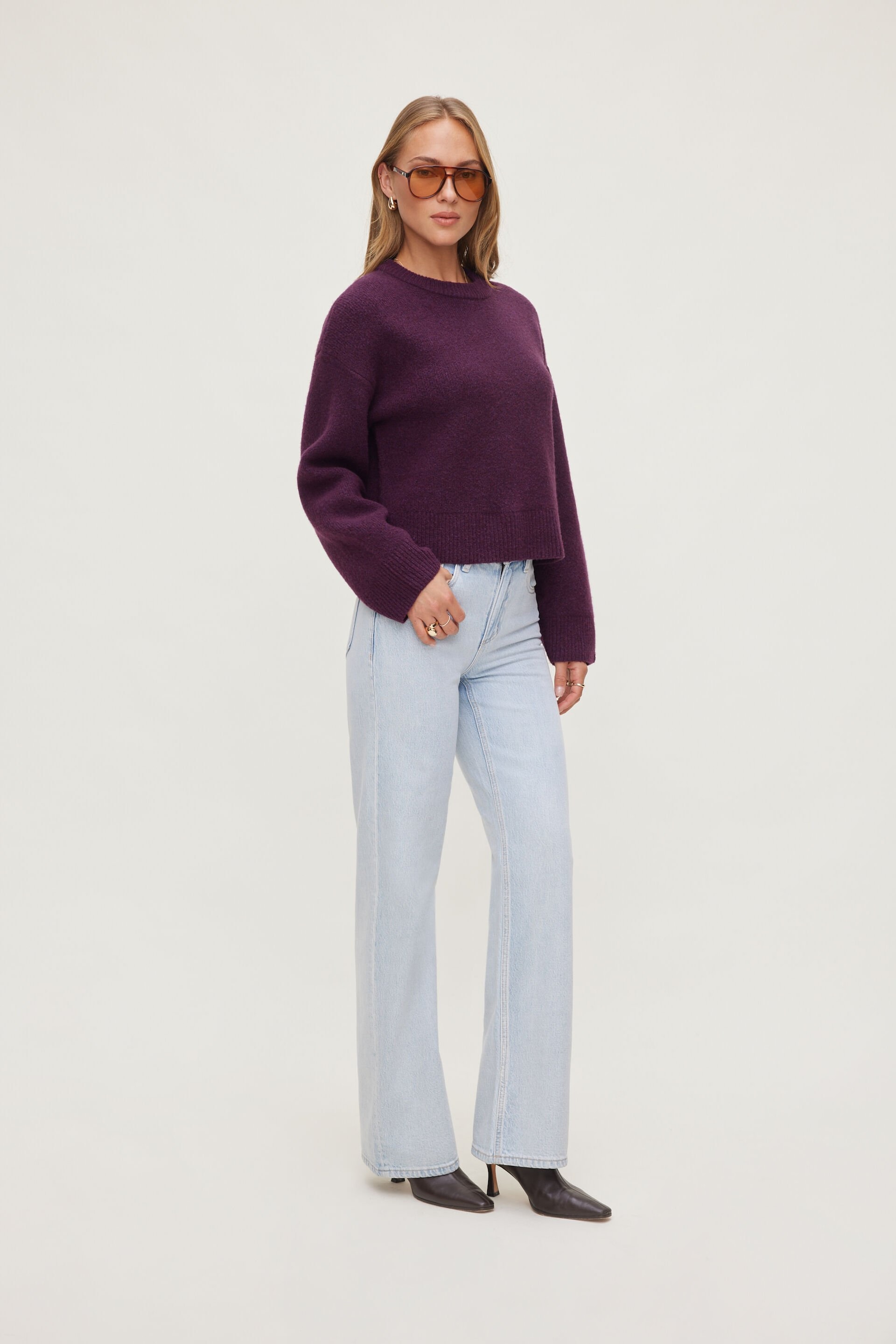 Heidi High Rise Wide Leg Jeans