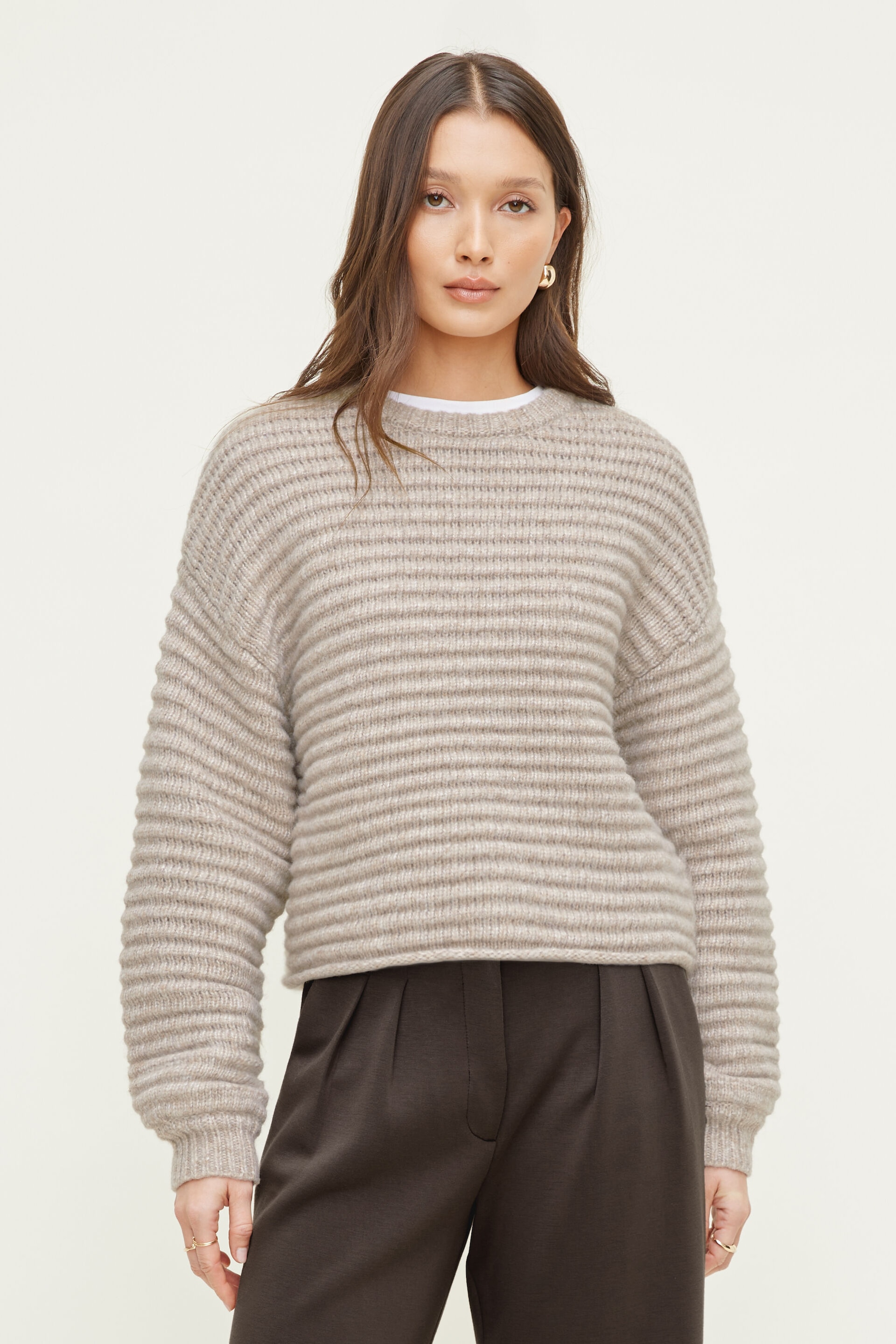 Lorelai Rib Knit Sweater