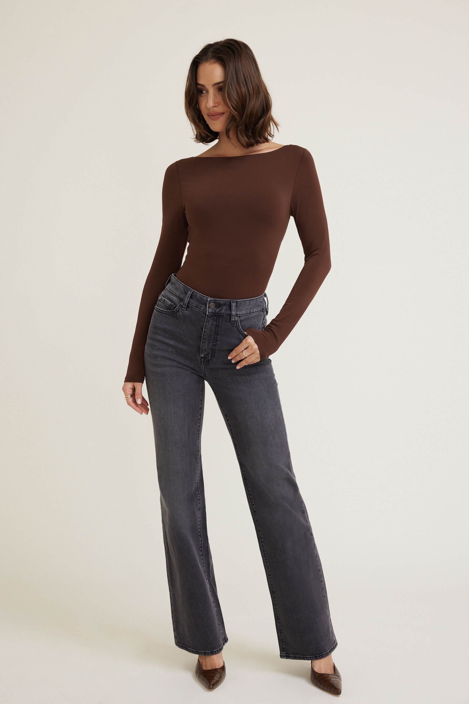 Elodie Stretch High Rise Bootcut Jeans