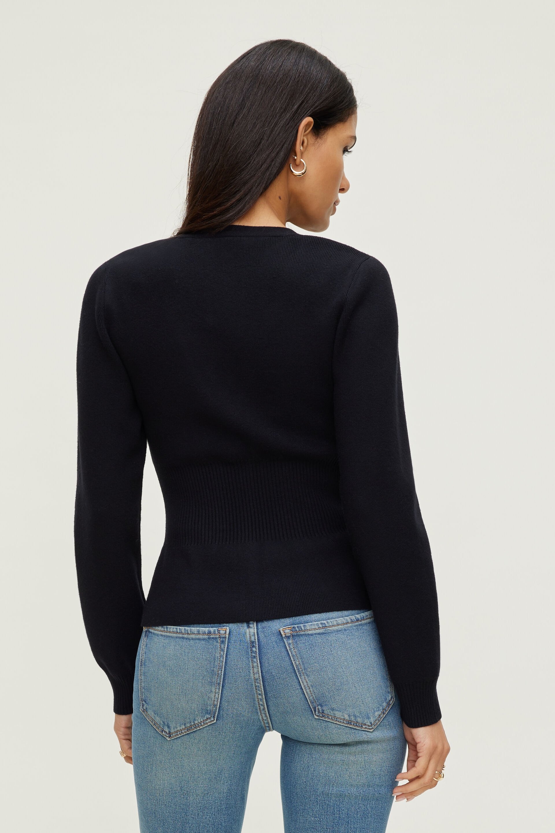 Cardigan à taille cintrée