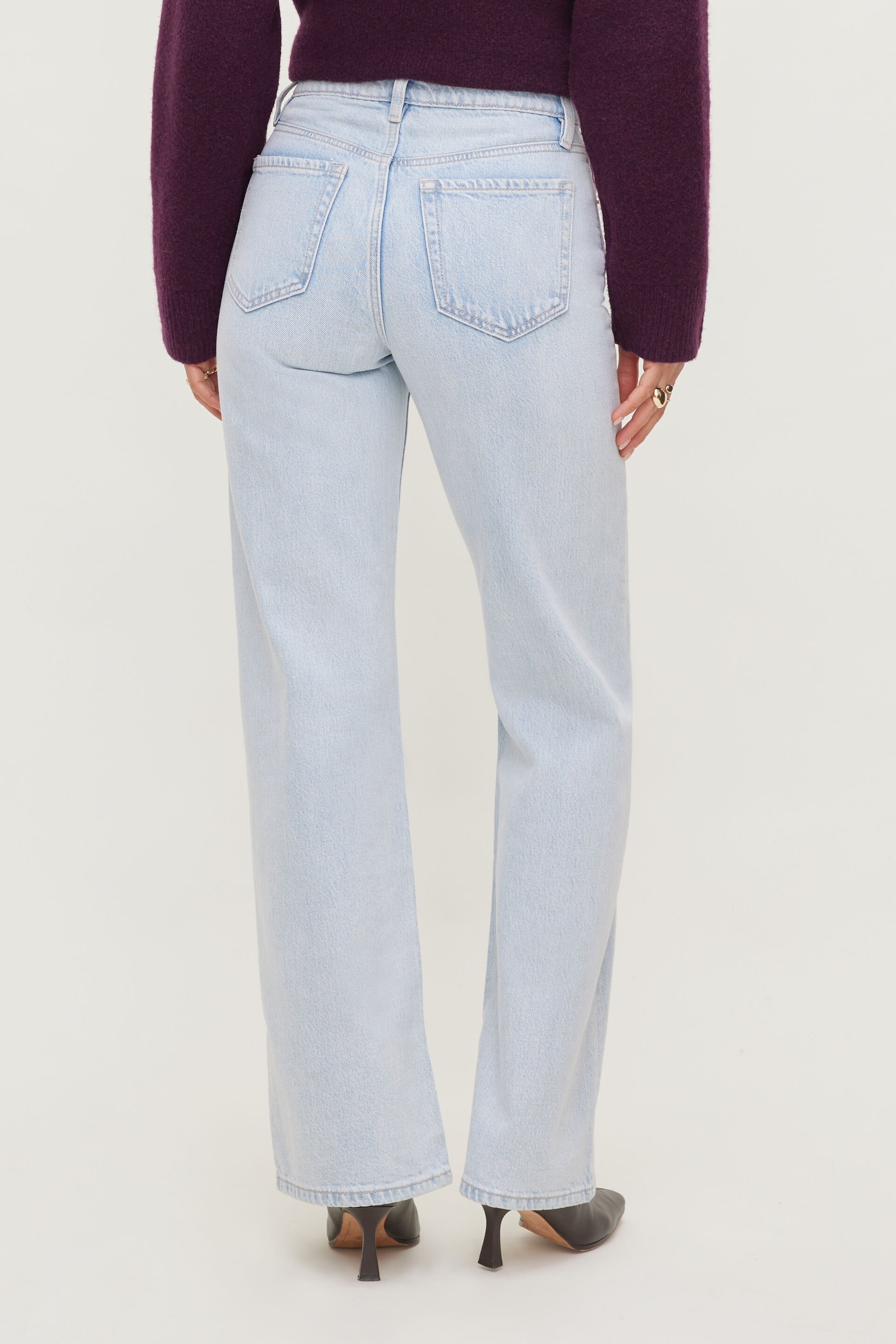 Heidi High Rise Wide Leg Jeans