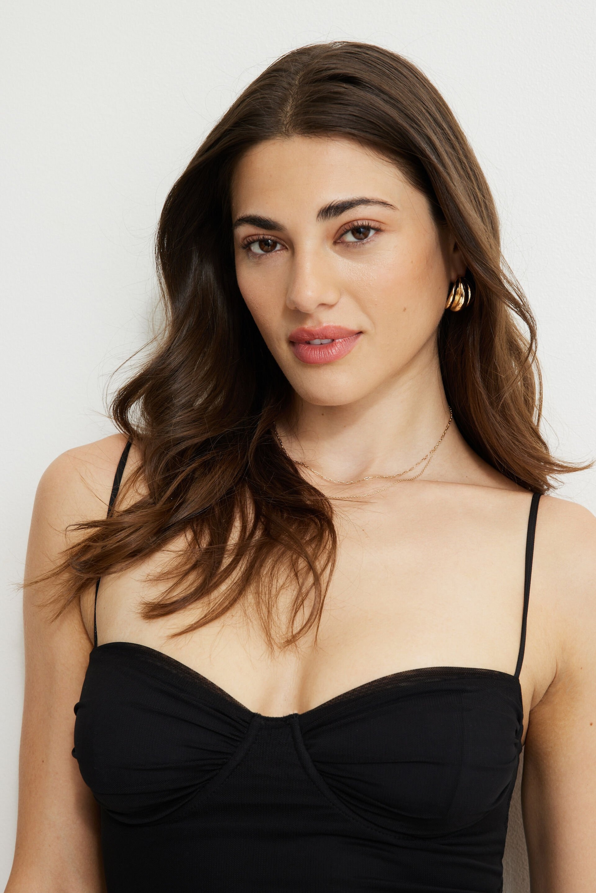 Ripple Button Earrings