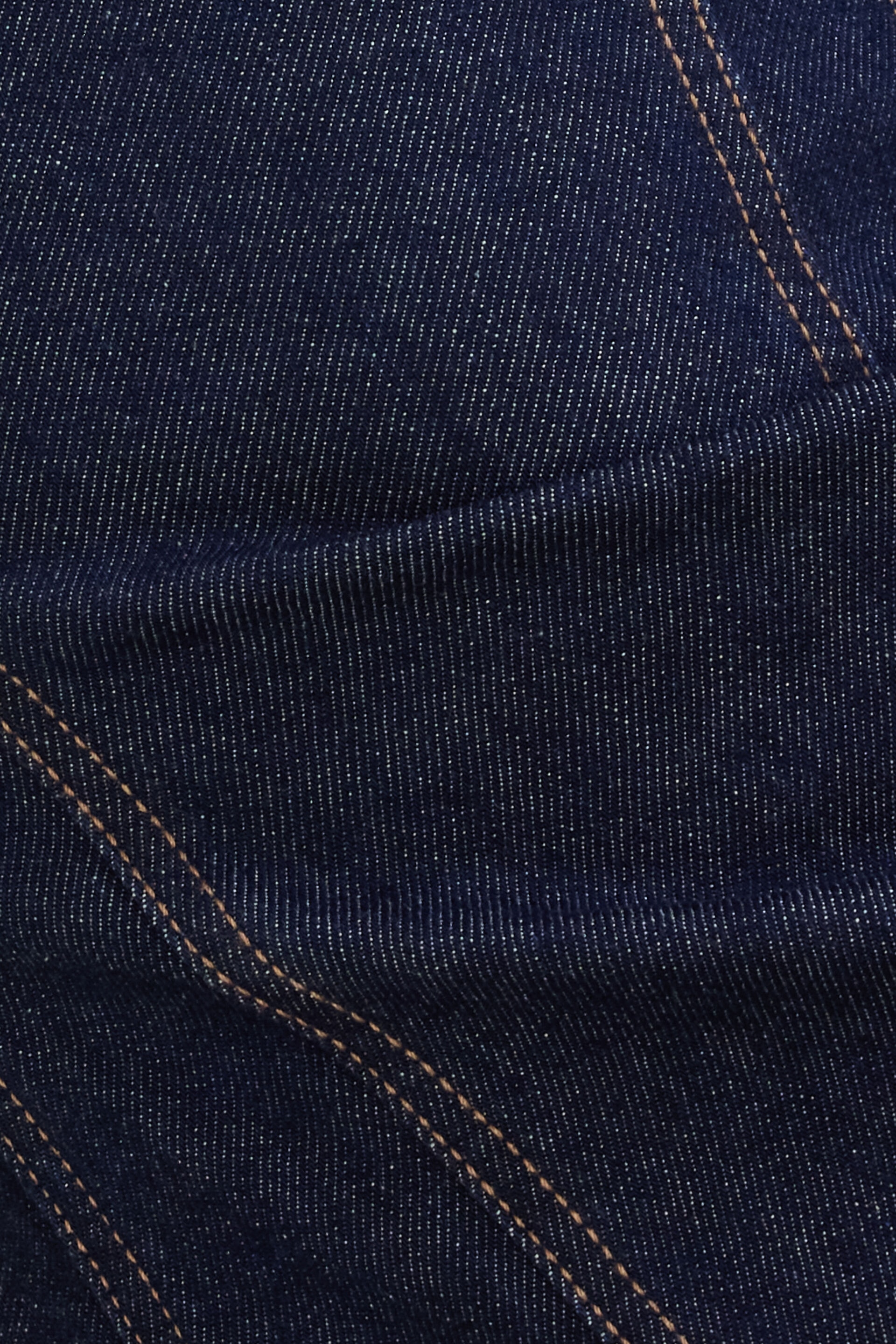 Flared Denim Maxi Dress