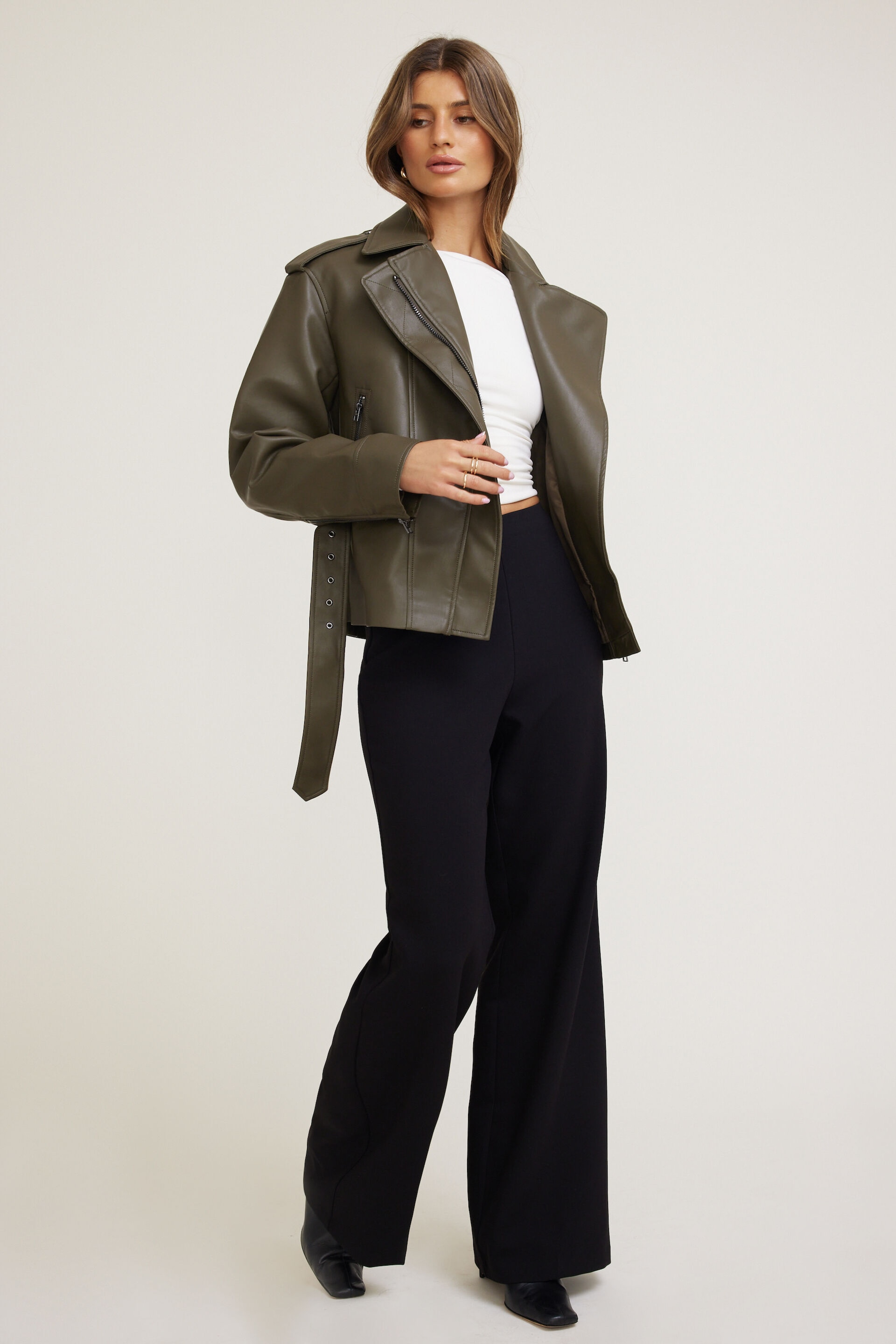 Clean Wide Leg Pants