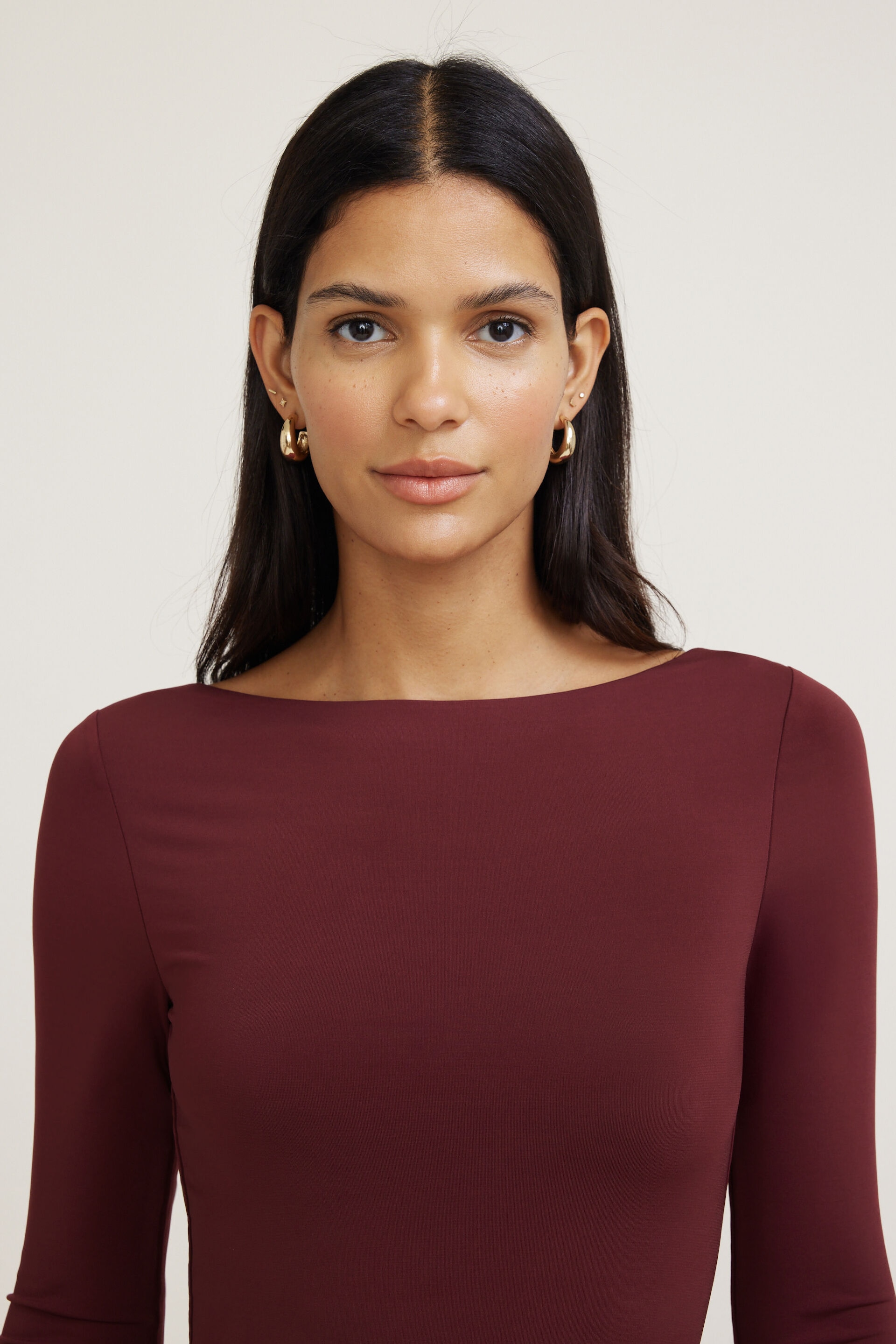 Nola Sculpt Long Sleeve Top