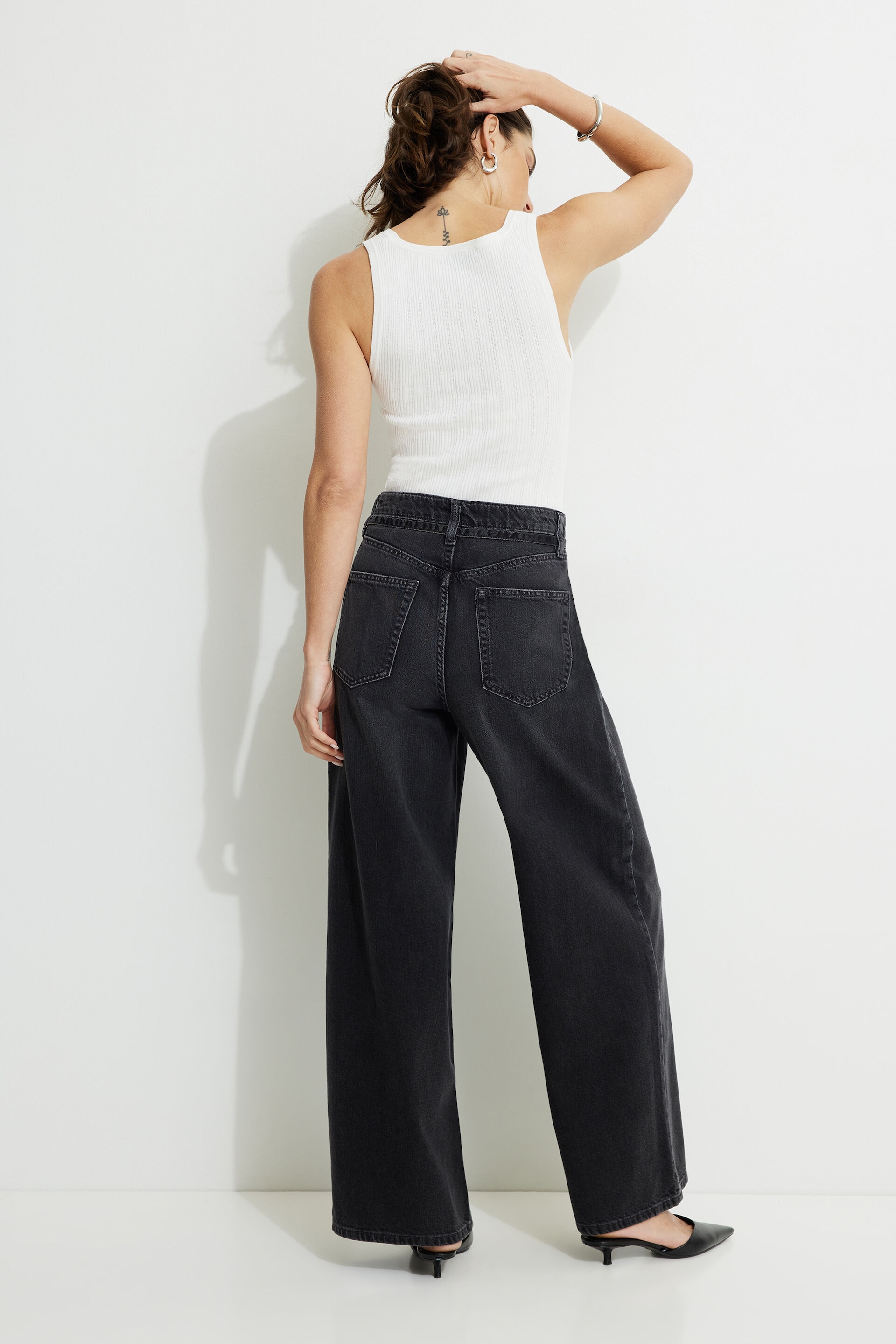 Baggy Drawstring Jeans