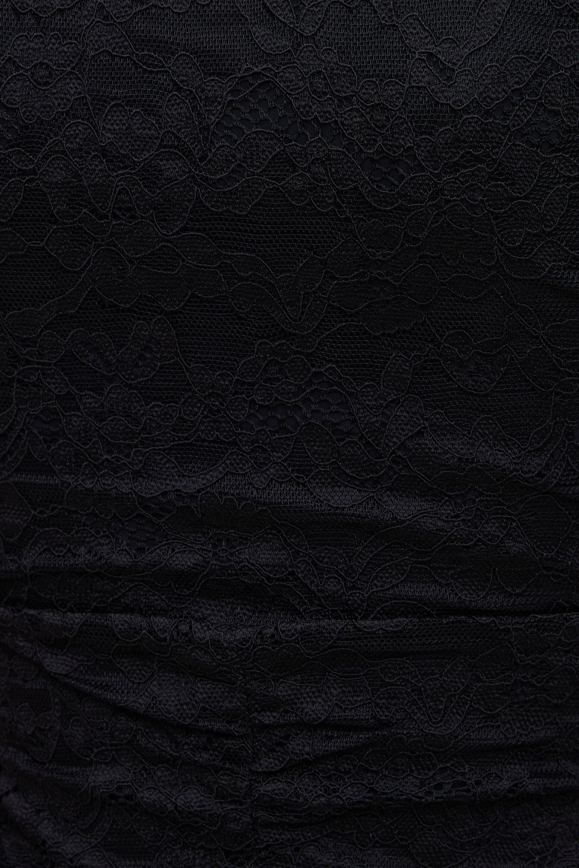 Camisole froncée en dentelle