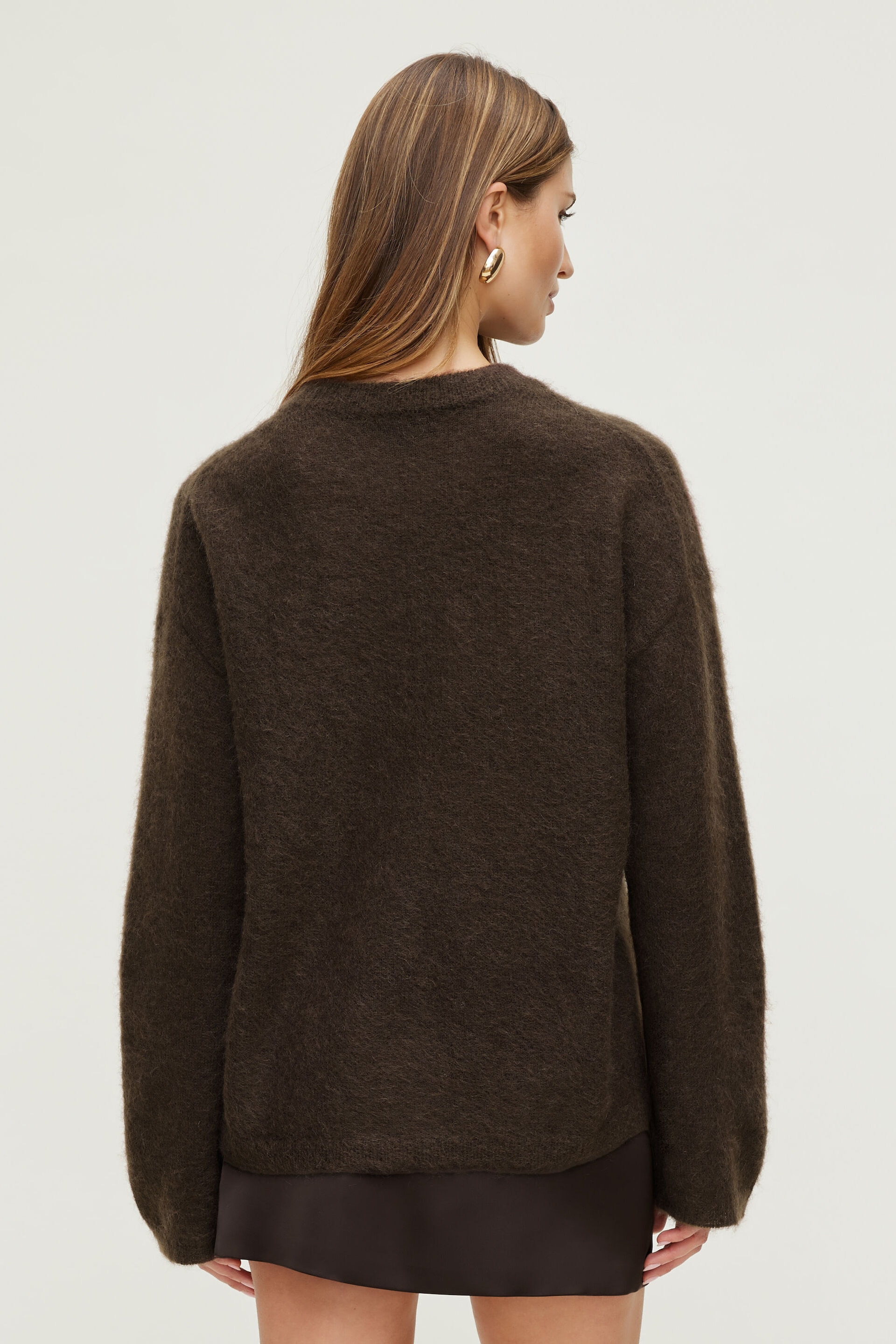 Premium Mohair Wide Sleeve Sweater