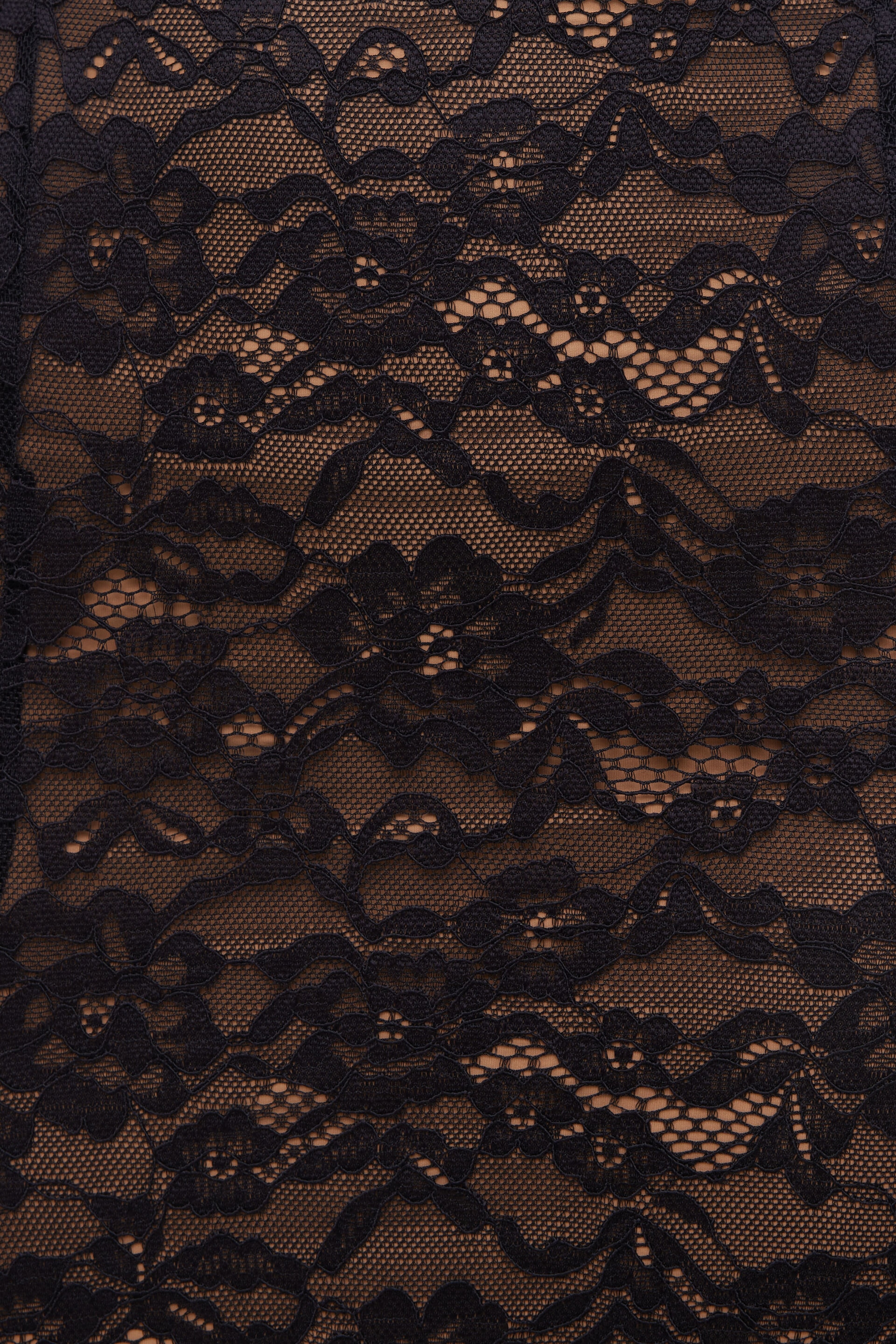 Robe maxi recouverte de dentelle Monet