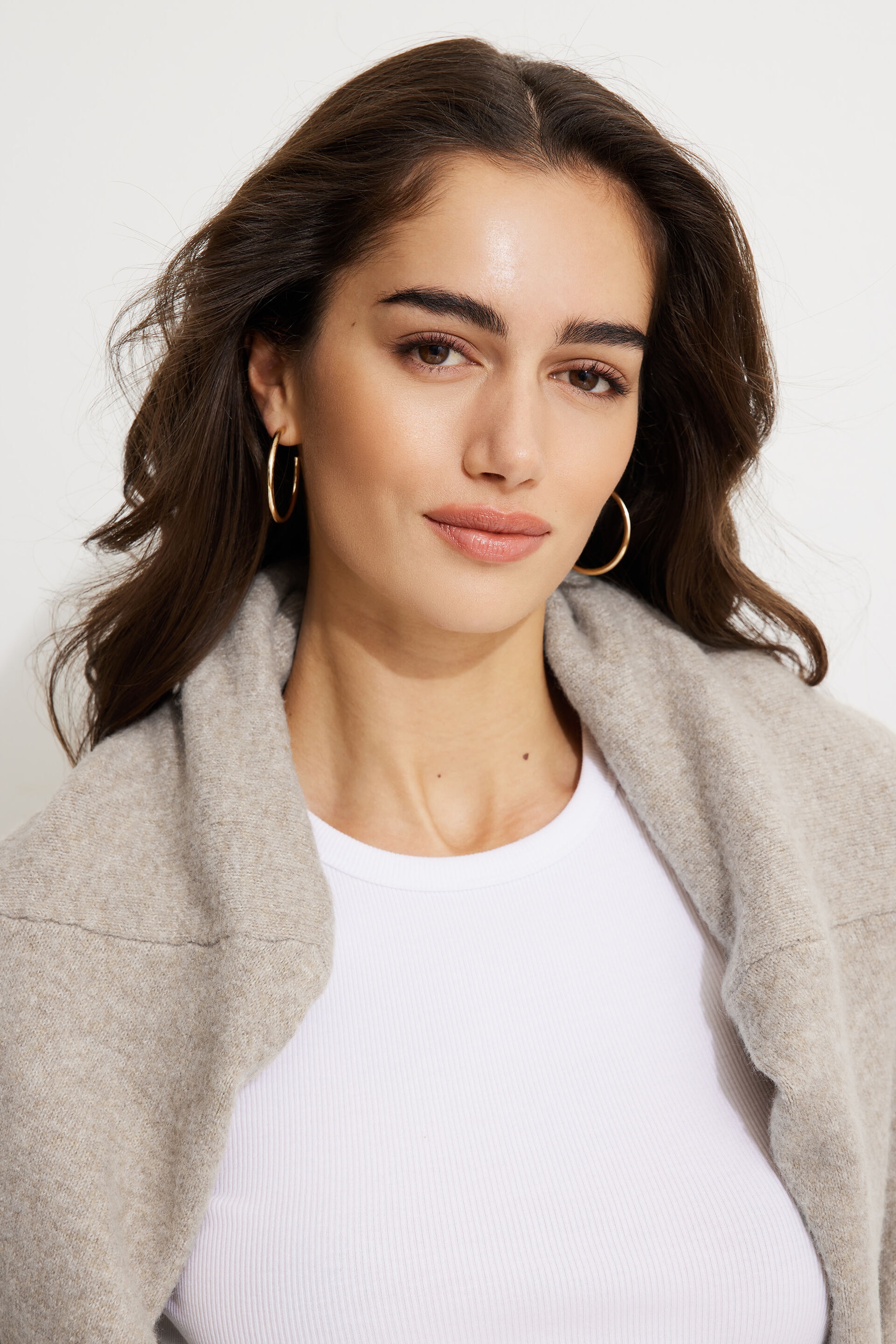 2-Pack Tubular Hoop Earrings