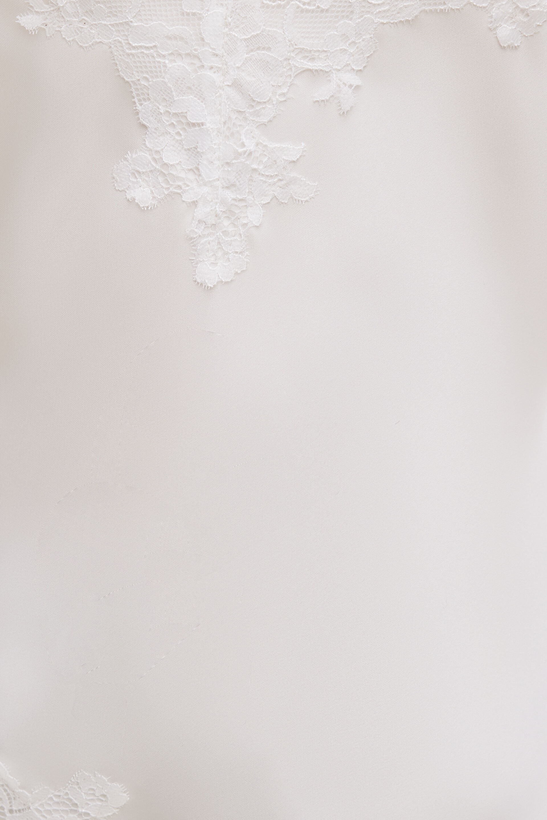 Cassie Asymmetric Lace Satin Cami