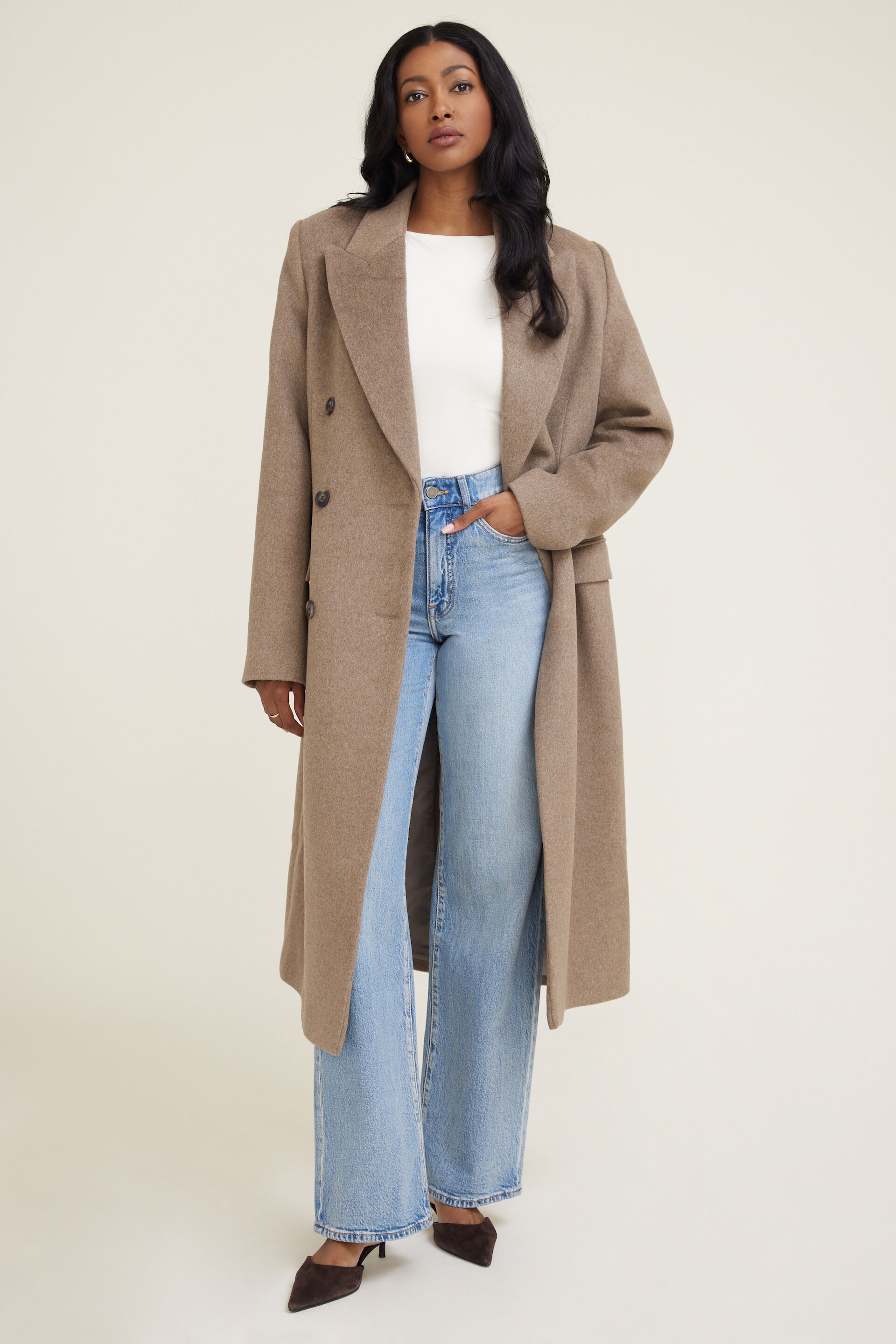 Haut sculptant à manches longues Nola