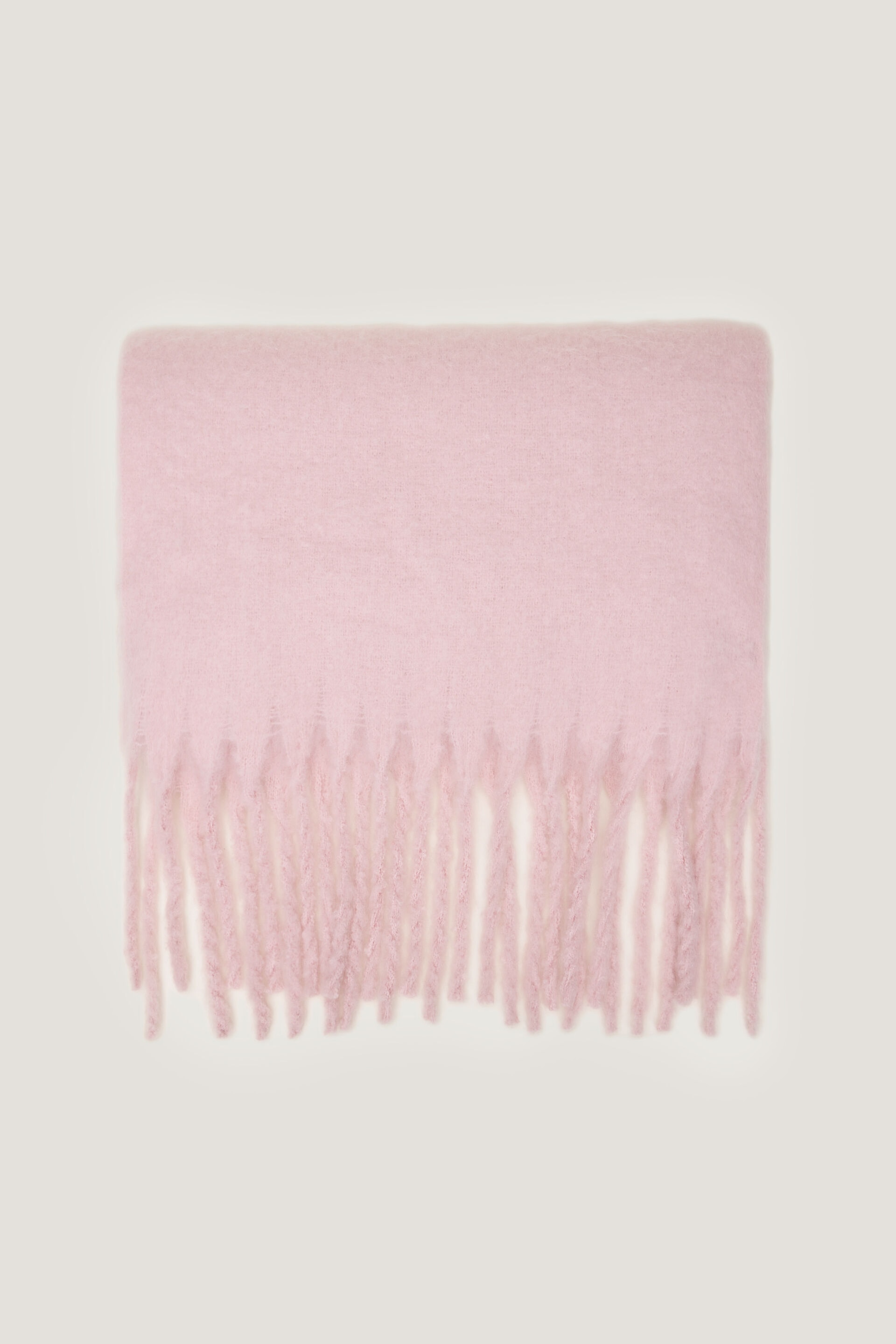 Oversized Fringed Scarf