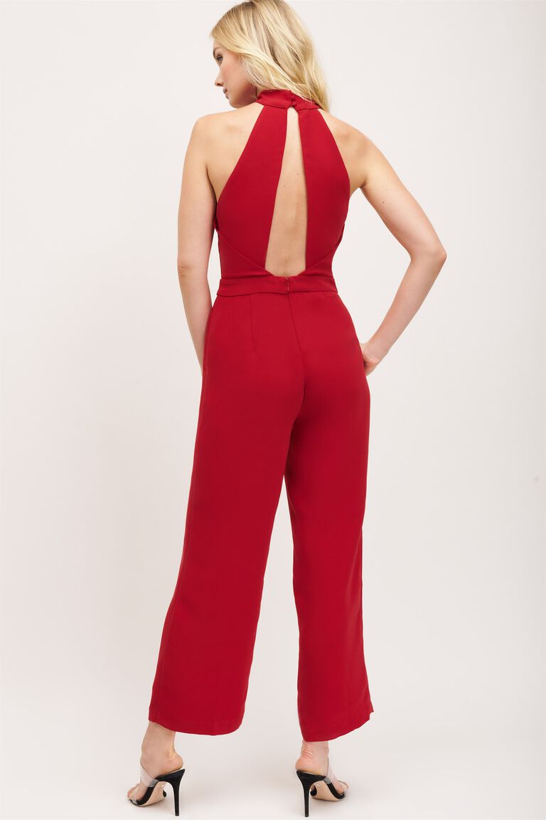 Mock Neck Jumpsuit Dynamite