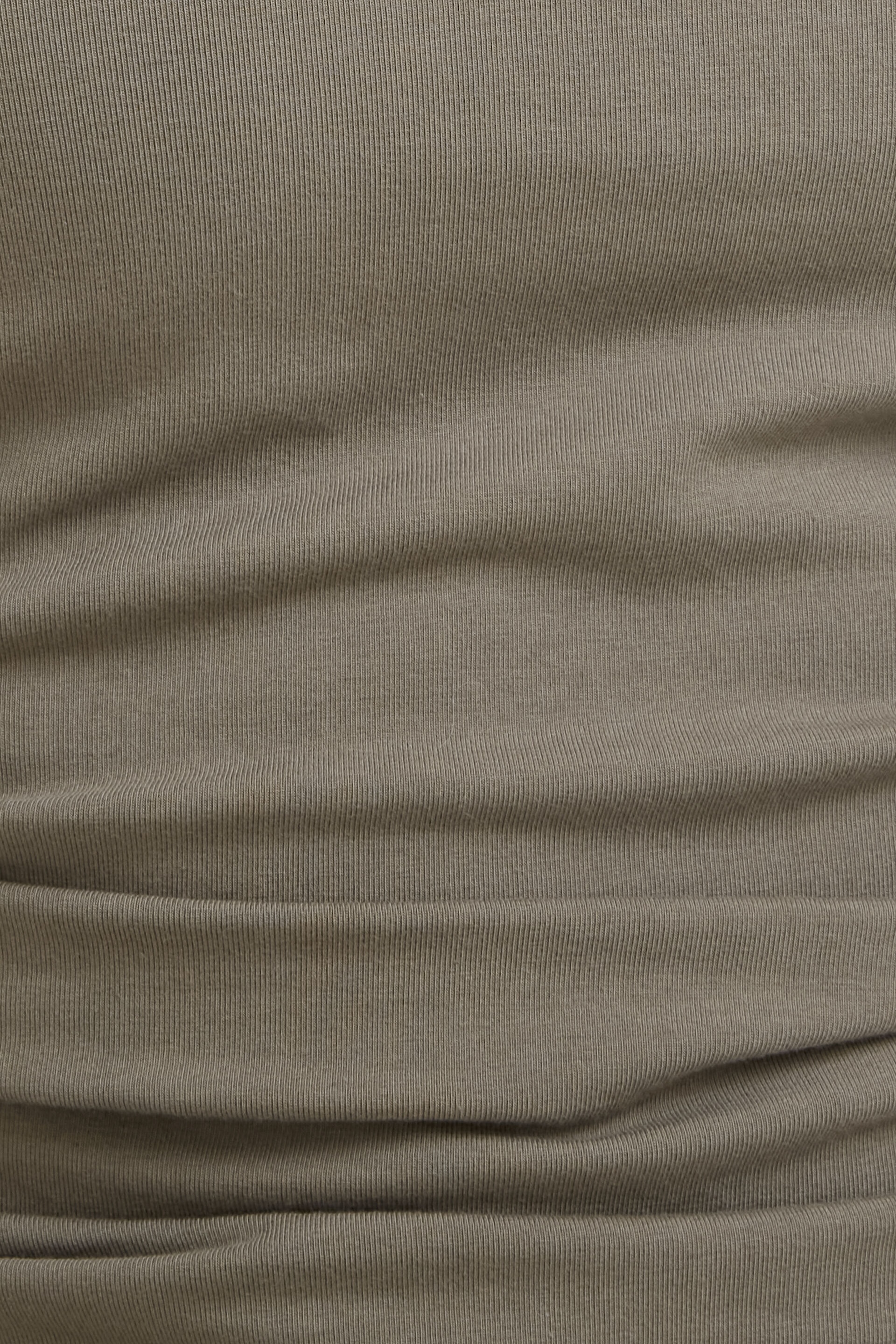 Minirobe froncée en coton-spandex Katia