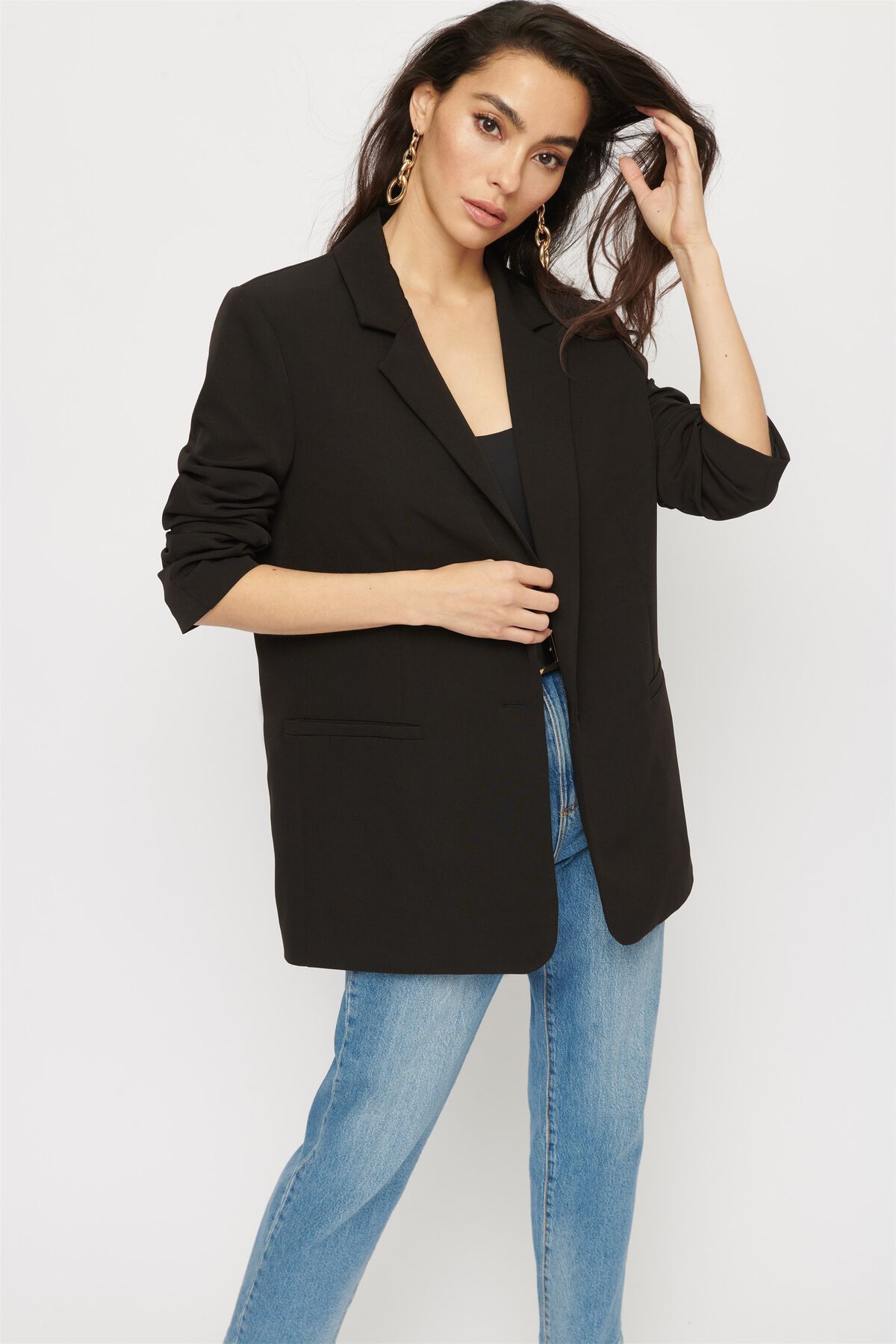 Dynamite Tess 80s Oversized Blazer 10005327606V