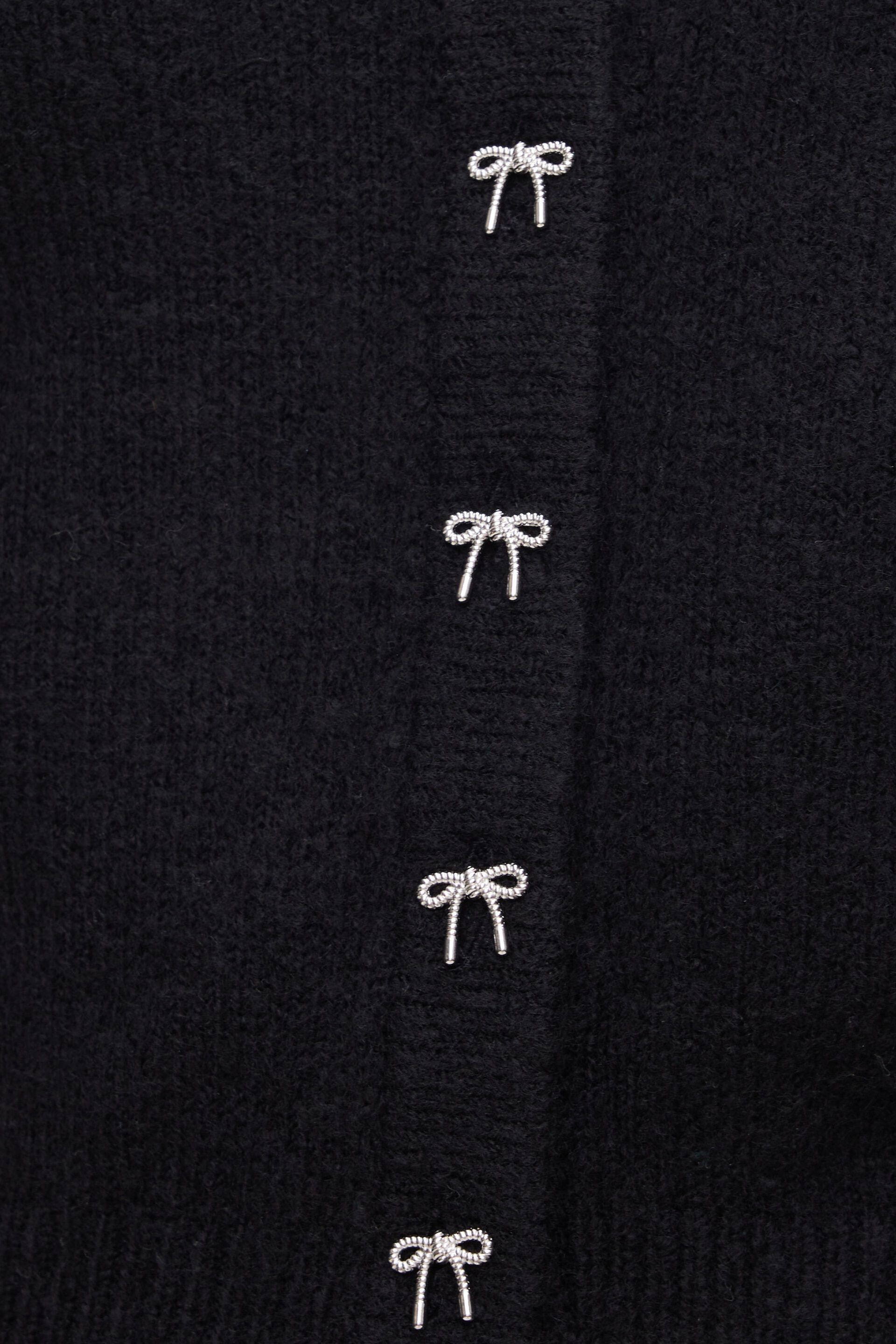 Rebecca Bow Button Cardigan