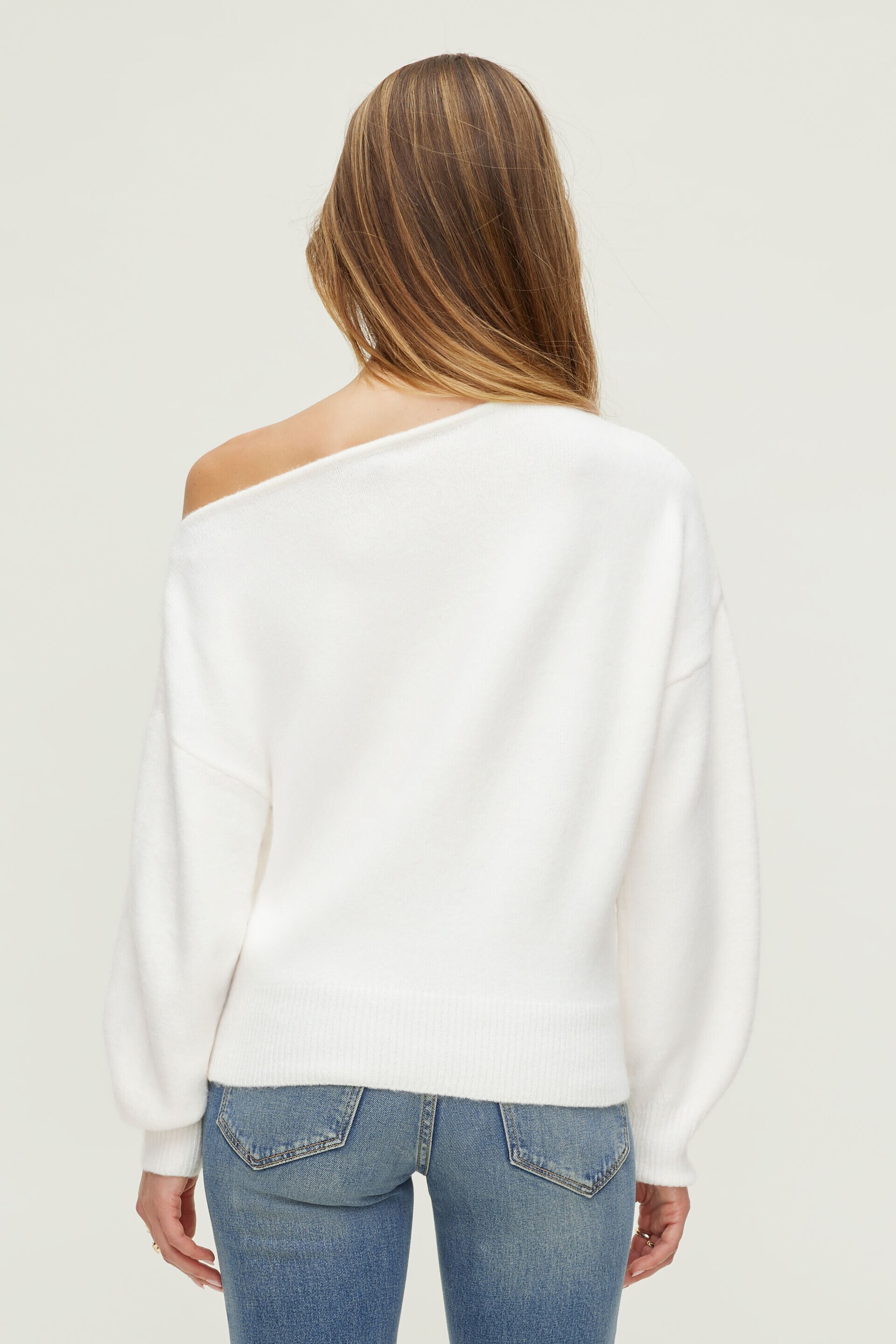 Off Shoulder Sweater
