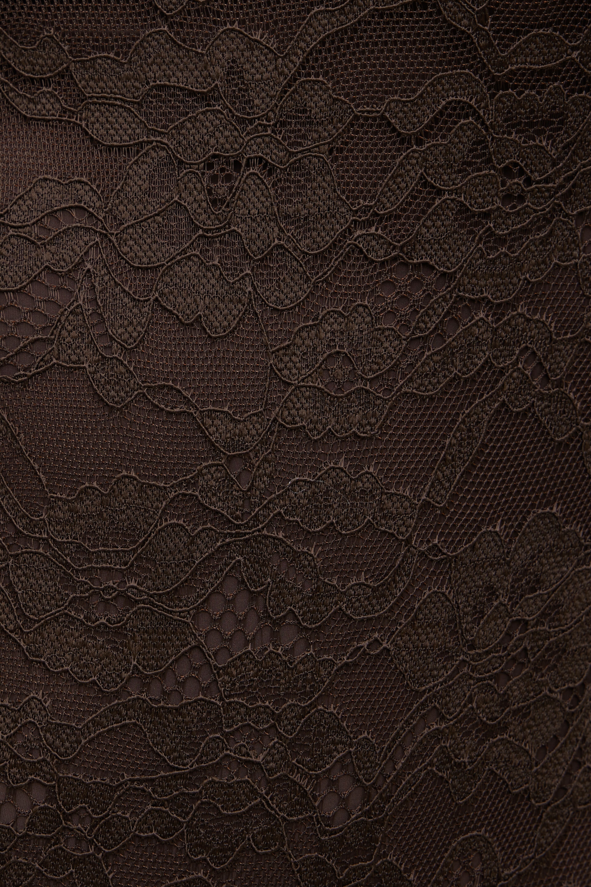 Mock Neck Lace Bodysuit