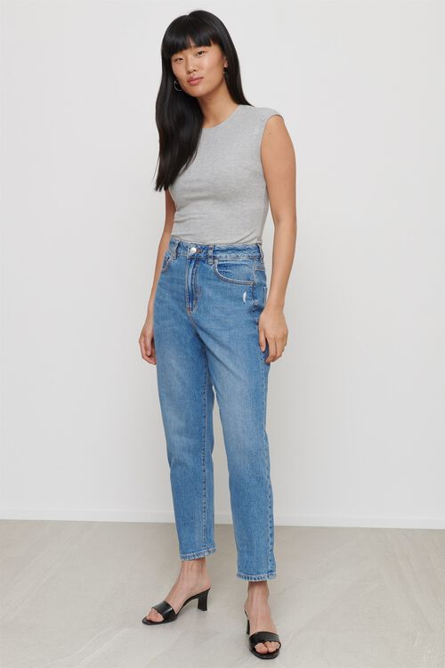 ETHOS Claudia Ultra High Waist Mom Jeans