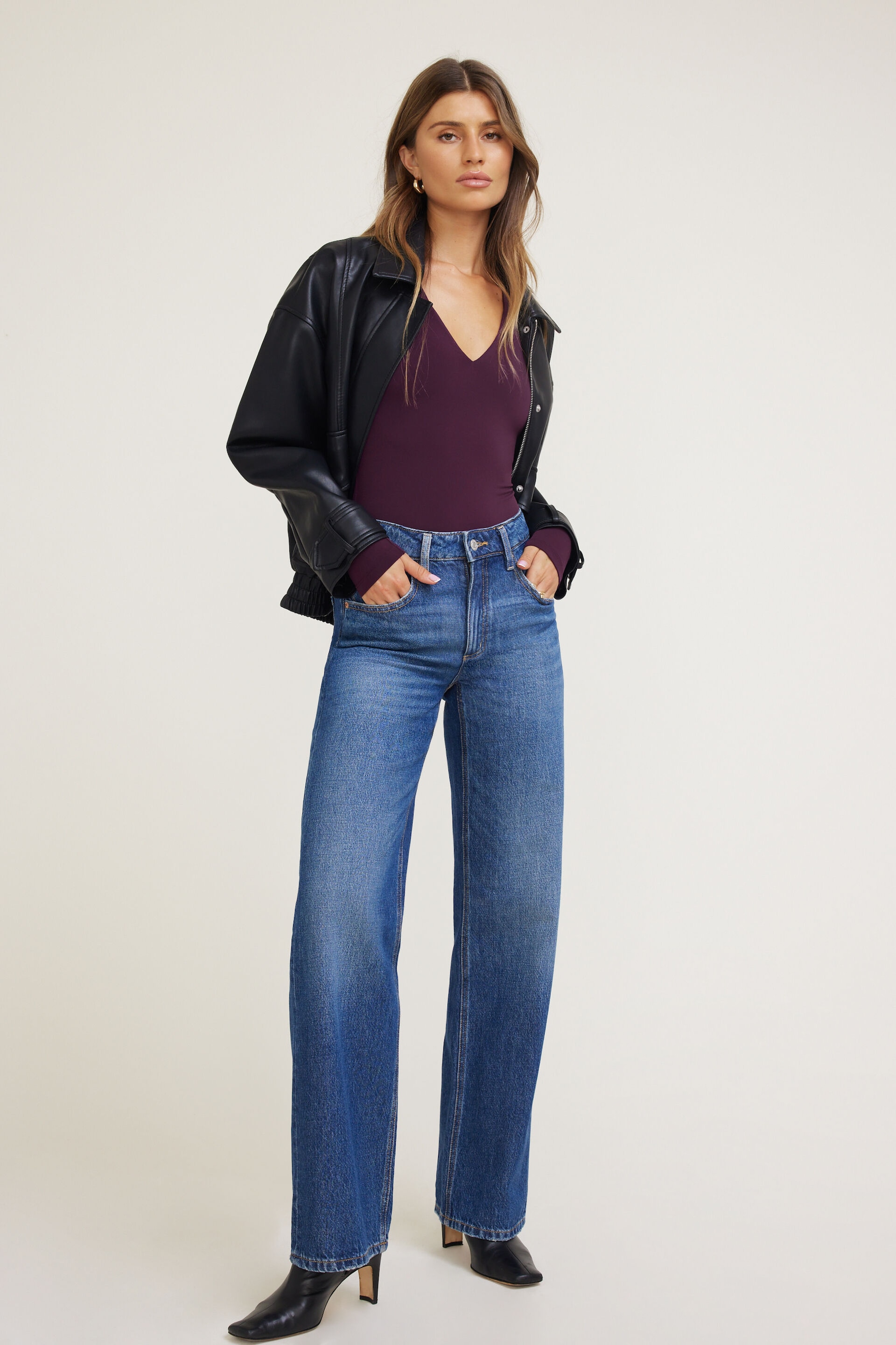 Sculpt Deep Plunge Bodysuit