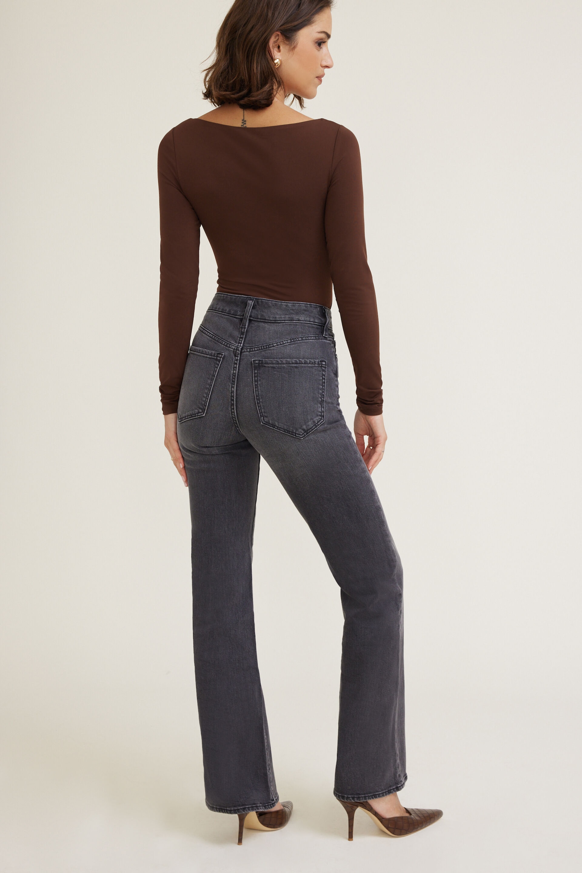 Elodie Stretch High Rise Bootcut Jeans