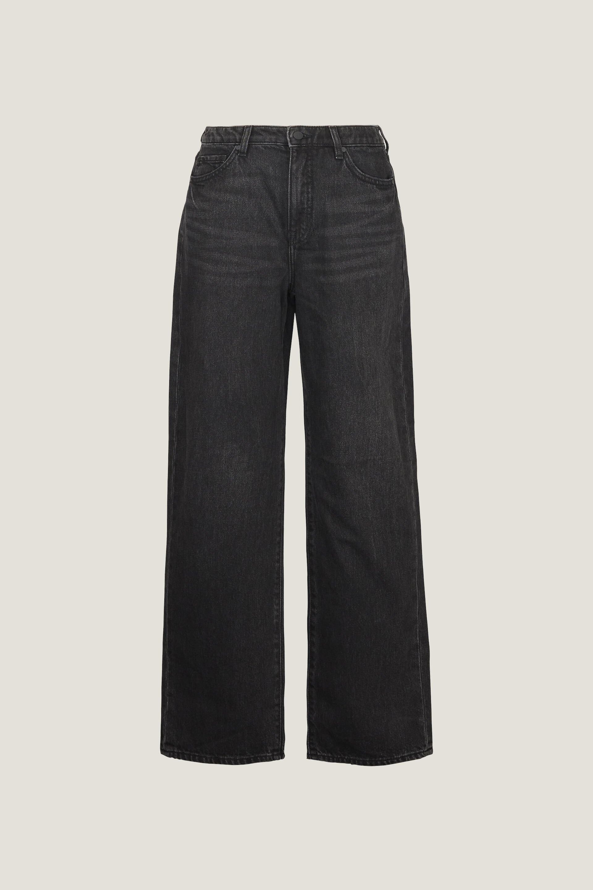 Mika Mid Rise Relaxed Straight Leg Jeans