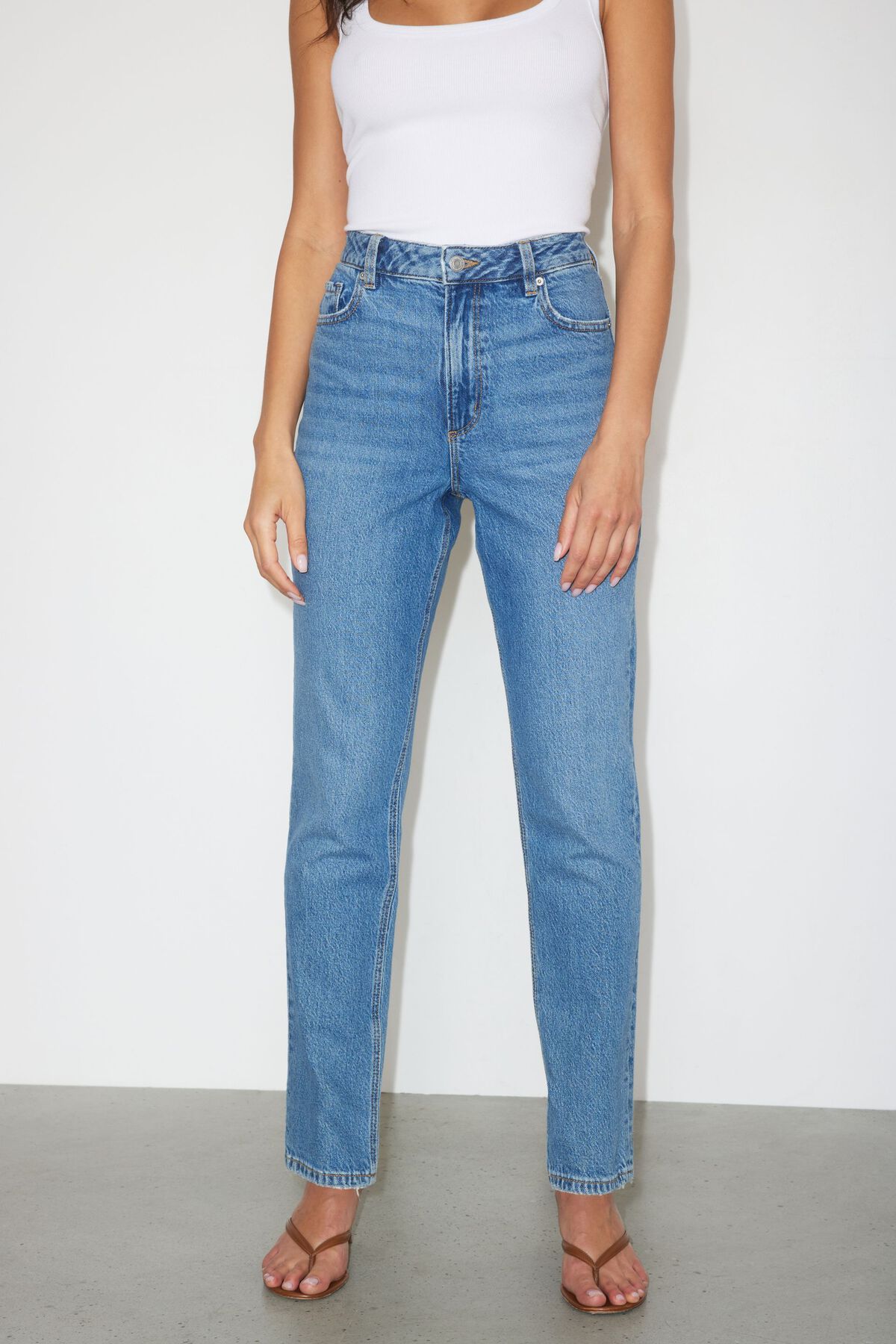Dynamite Chiara Ultra High-Rise Slim Jeans. 2