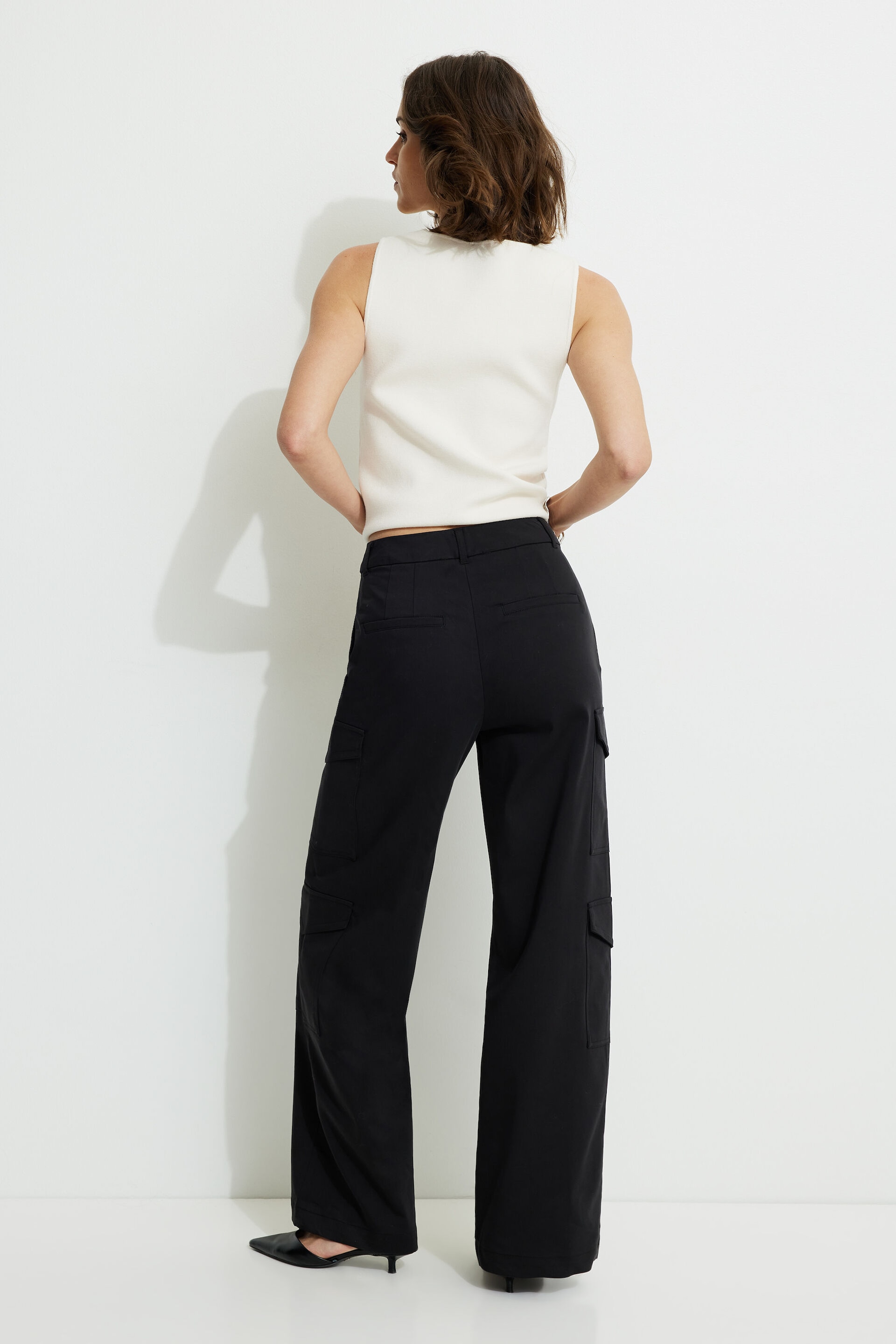 Straight Leg Cargo Pants