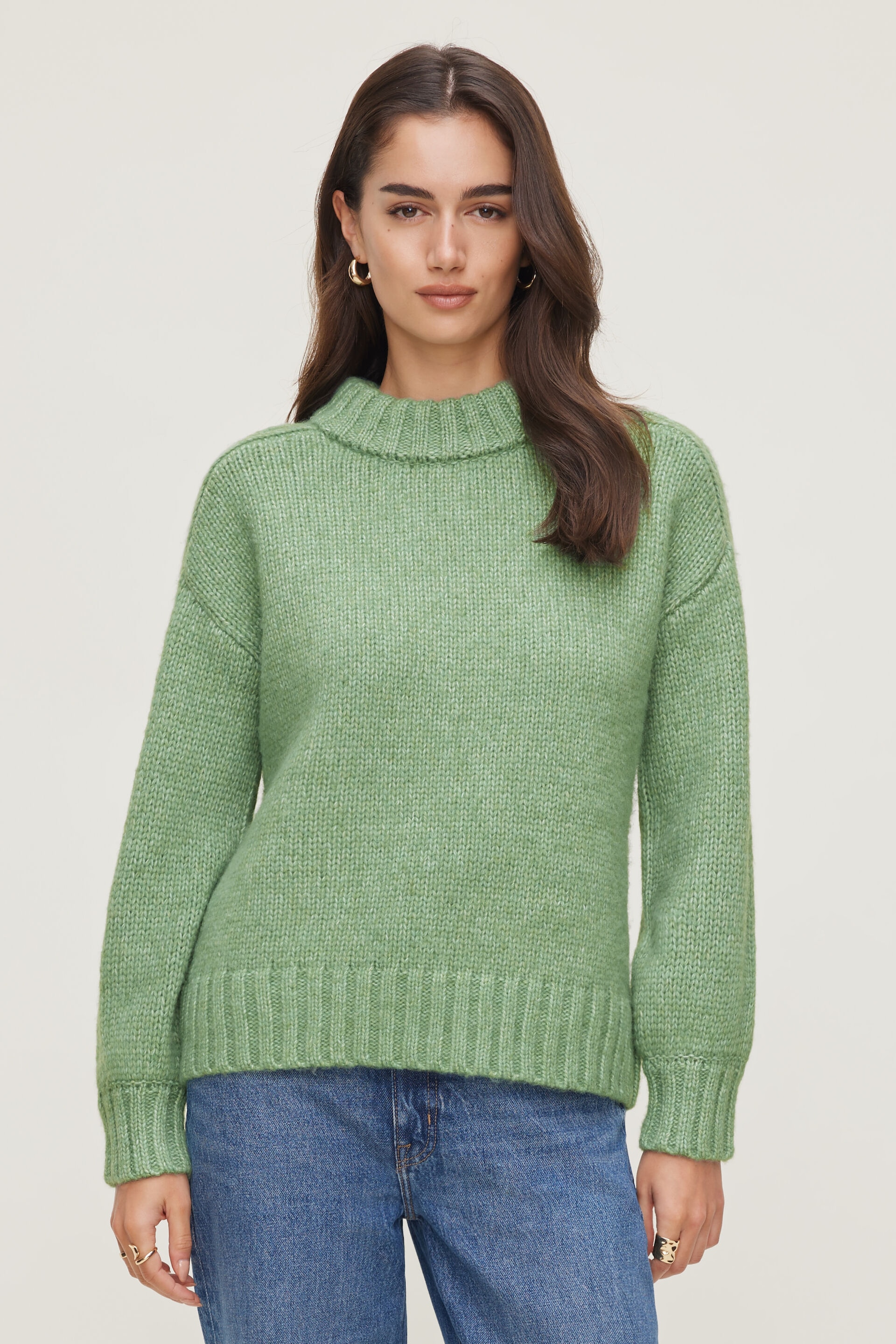 Mabel Chunky Crewneck Sweater