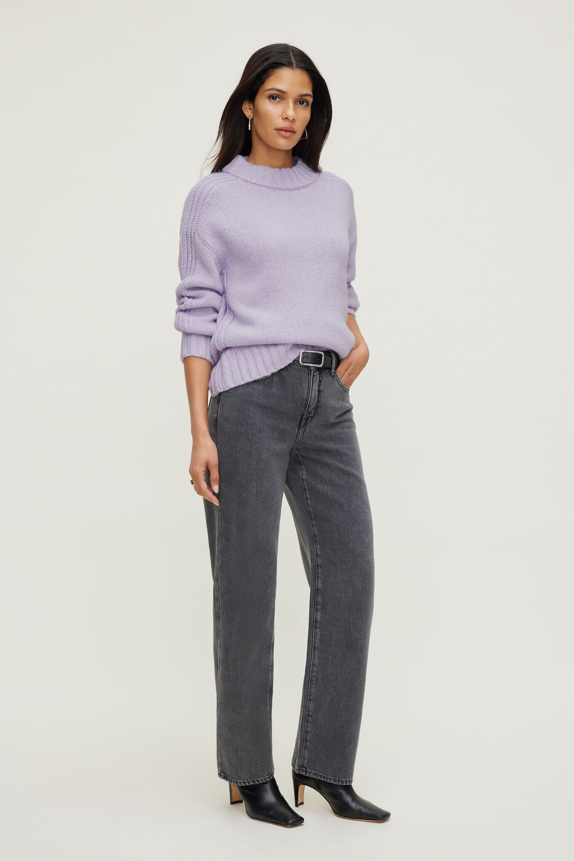 Mabel Chunky Crewneck Sweater