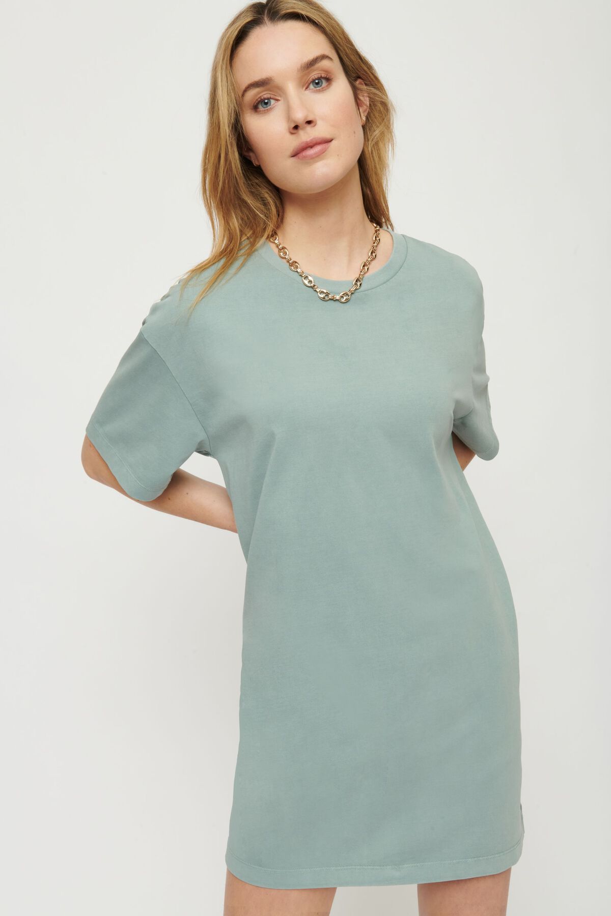 Dynamite La Brea T-Shirt Dress. 2