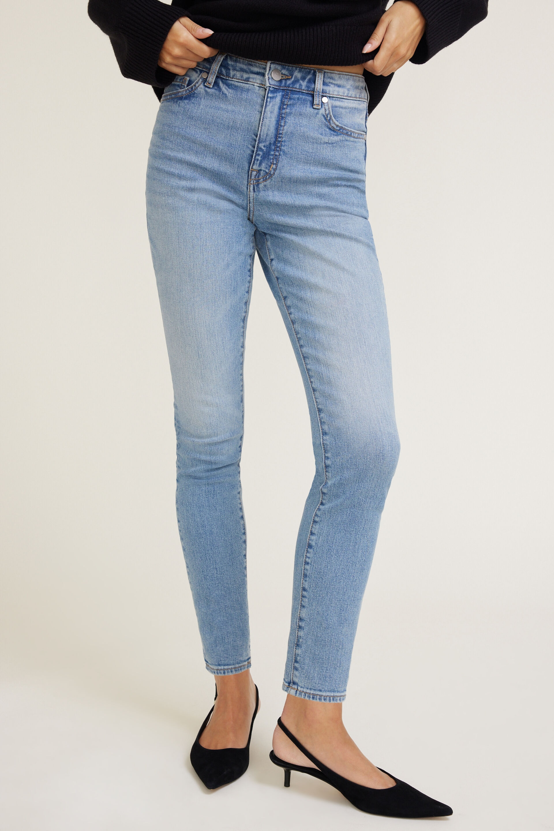 Goldie Stretch High Rise Skinny Leg Jeans