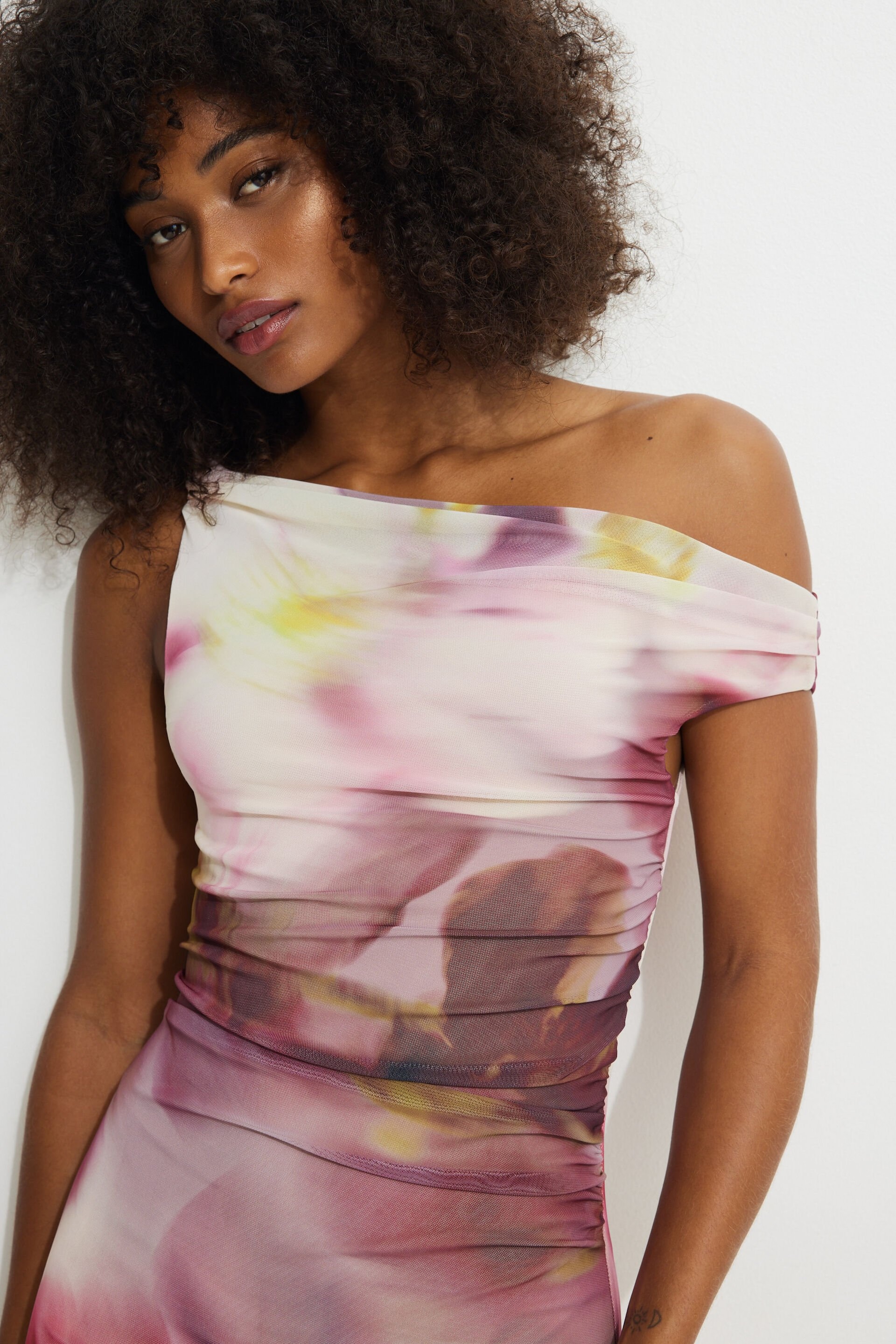 Jayde Mesh Maxi Dress