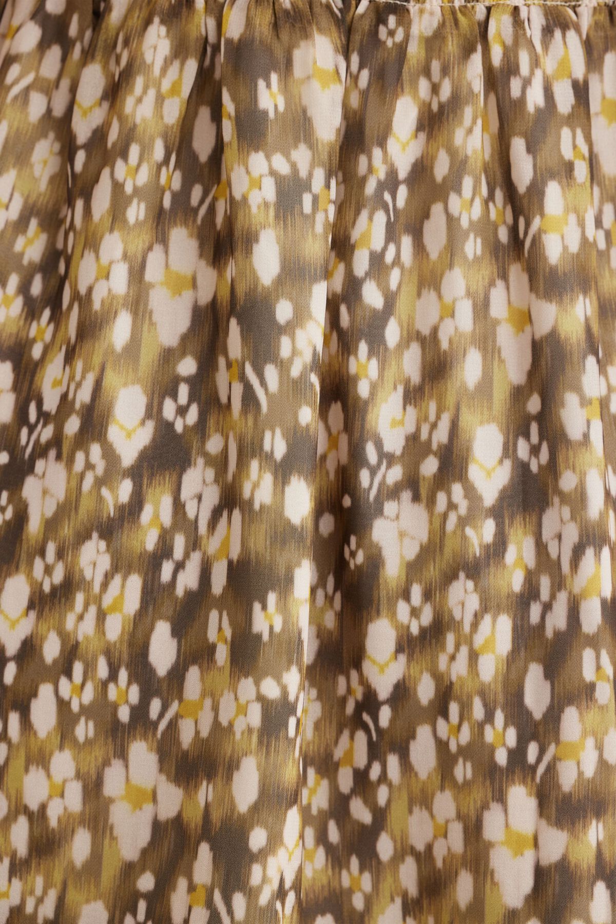 Dynamite Eliza Smocked Mini Flare Dress. 4