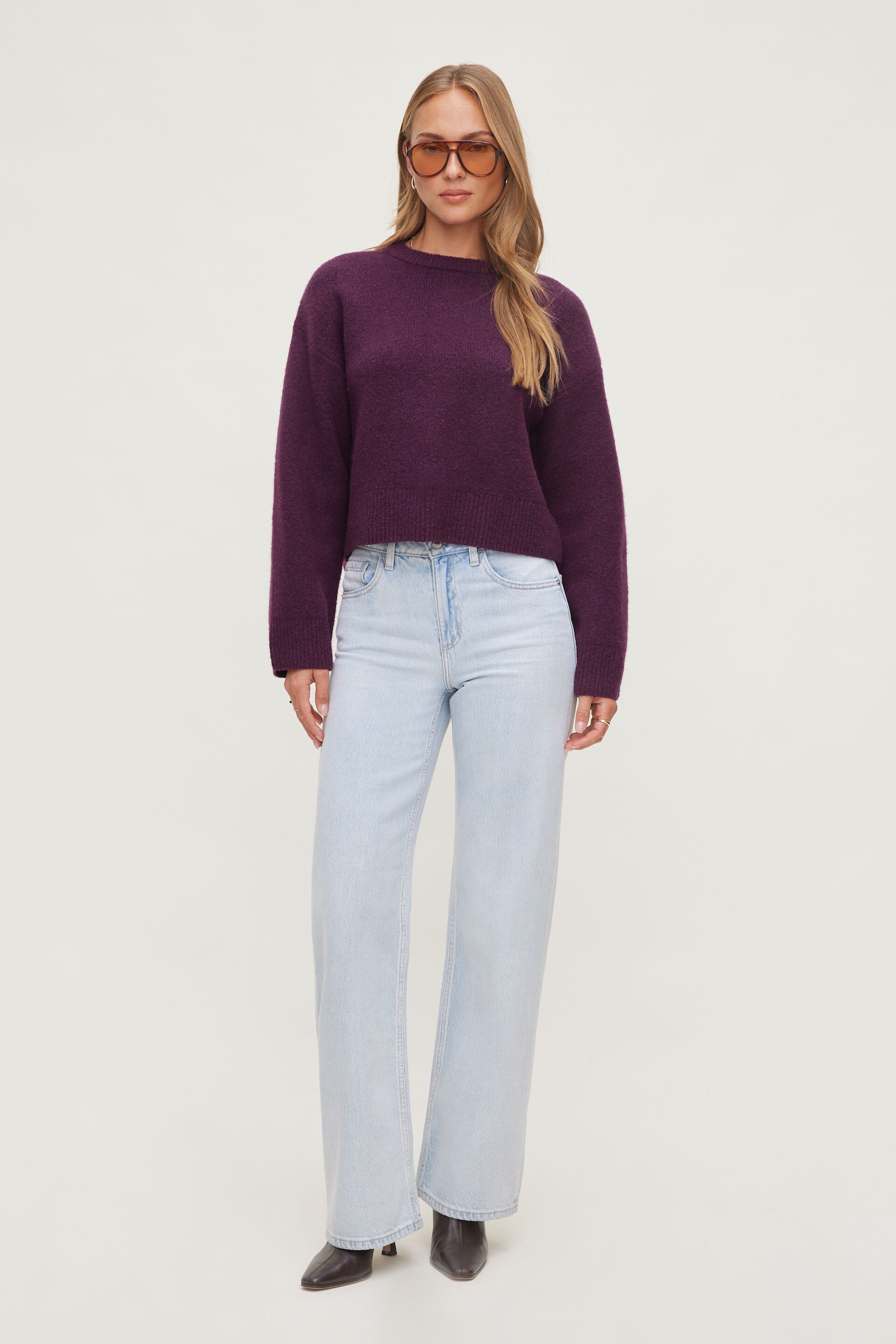 Heidi High Rise Wide Leg Jeans