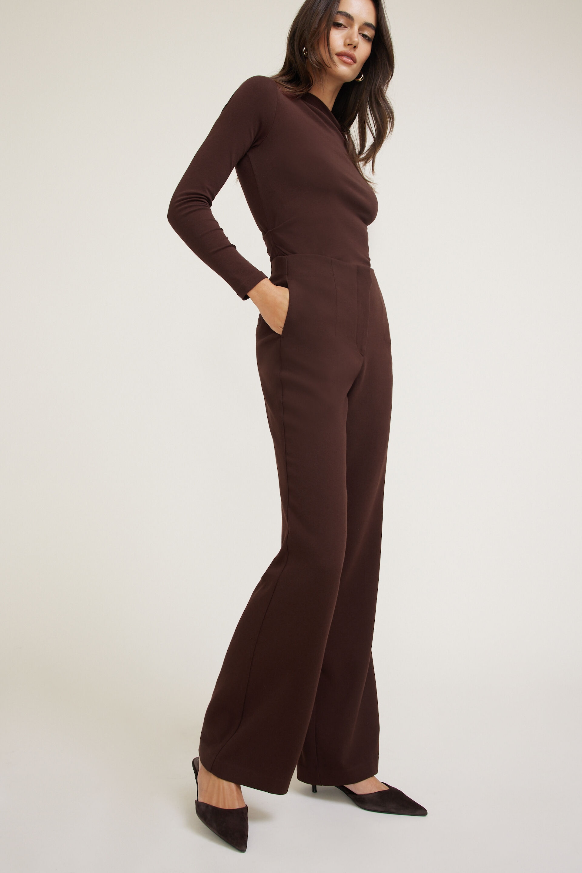 Stevie Slim Bootcut Pants