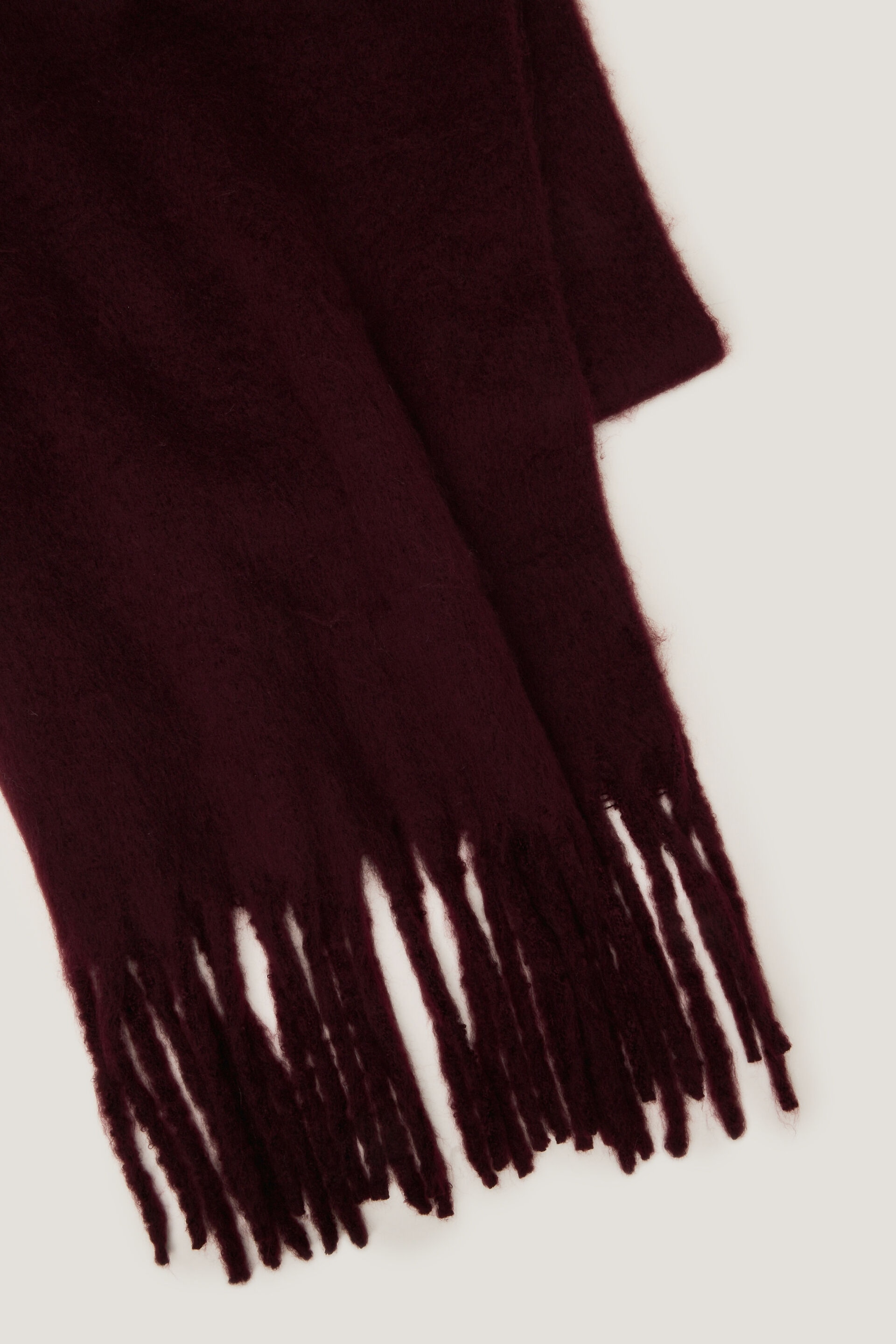 Oversized Fringed Scarf