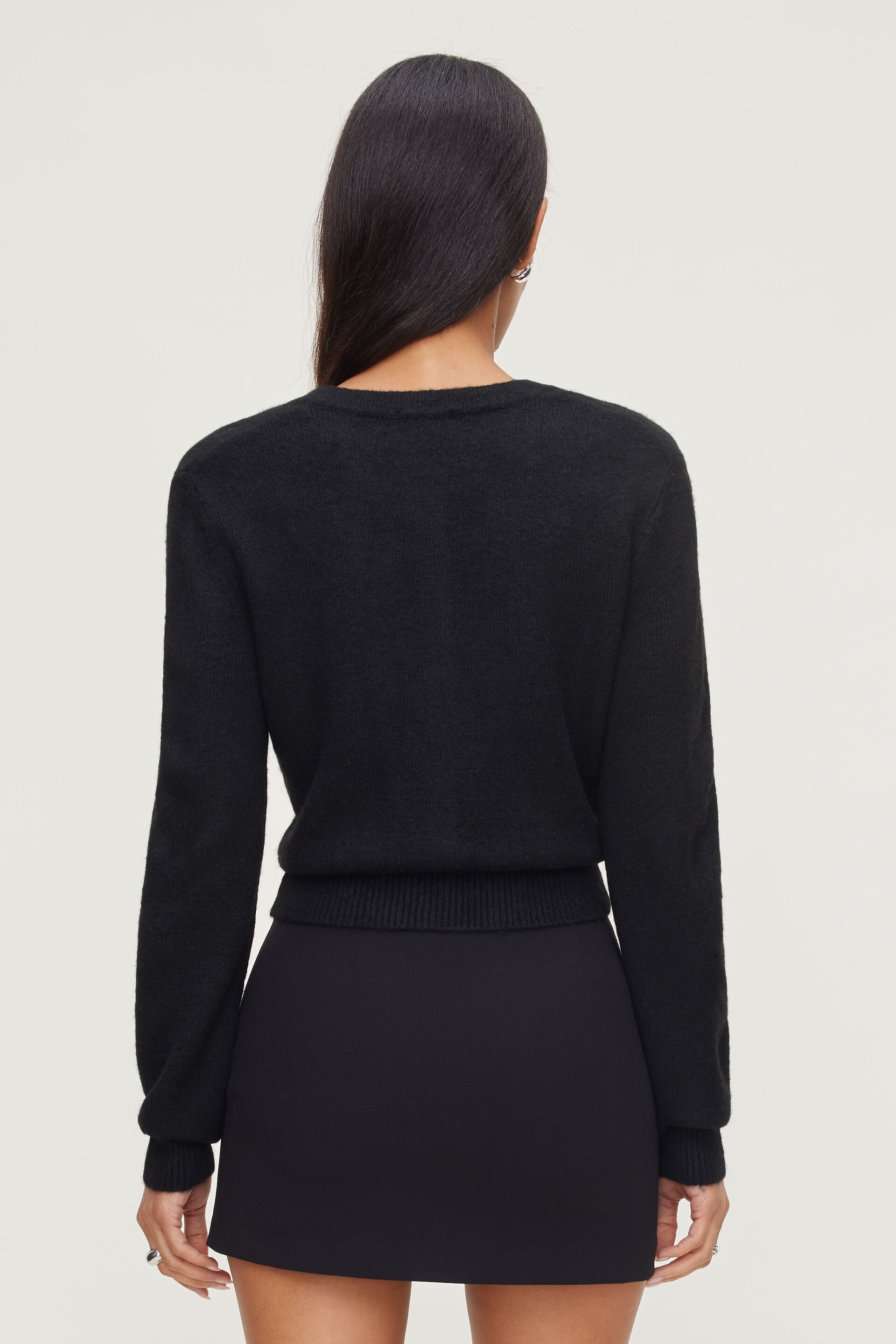 Rebecca Bow Button Cardigan