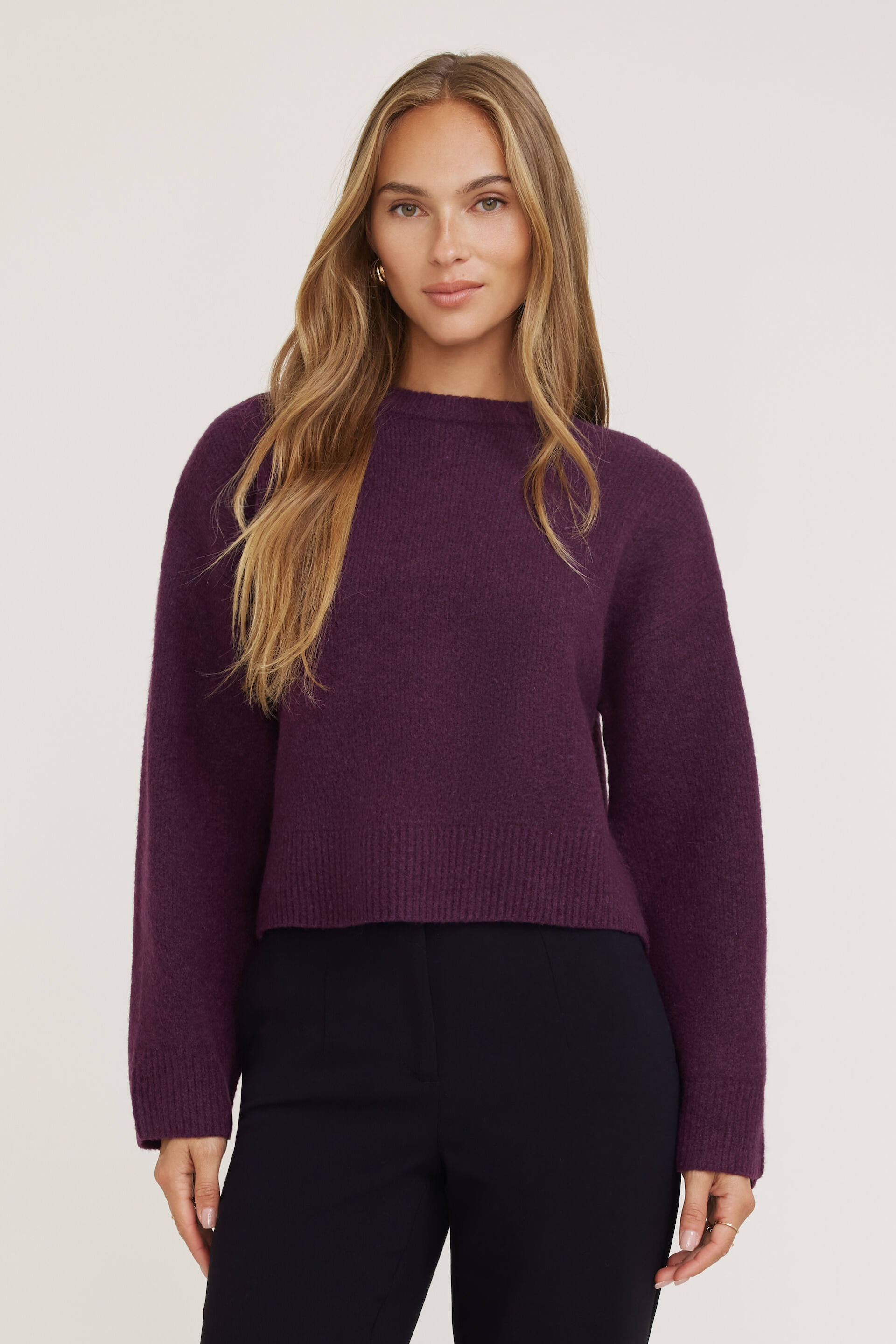 Jane Boxy Crewneck Sweater