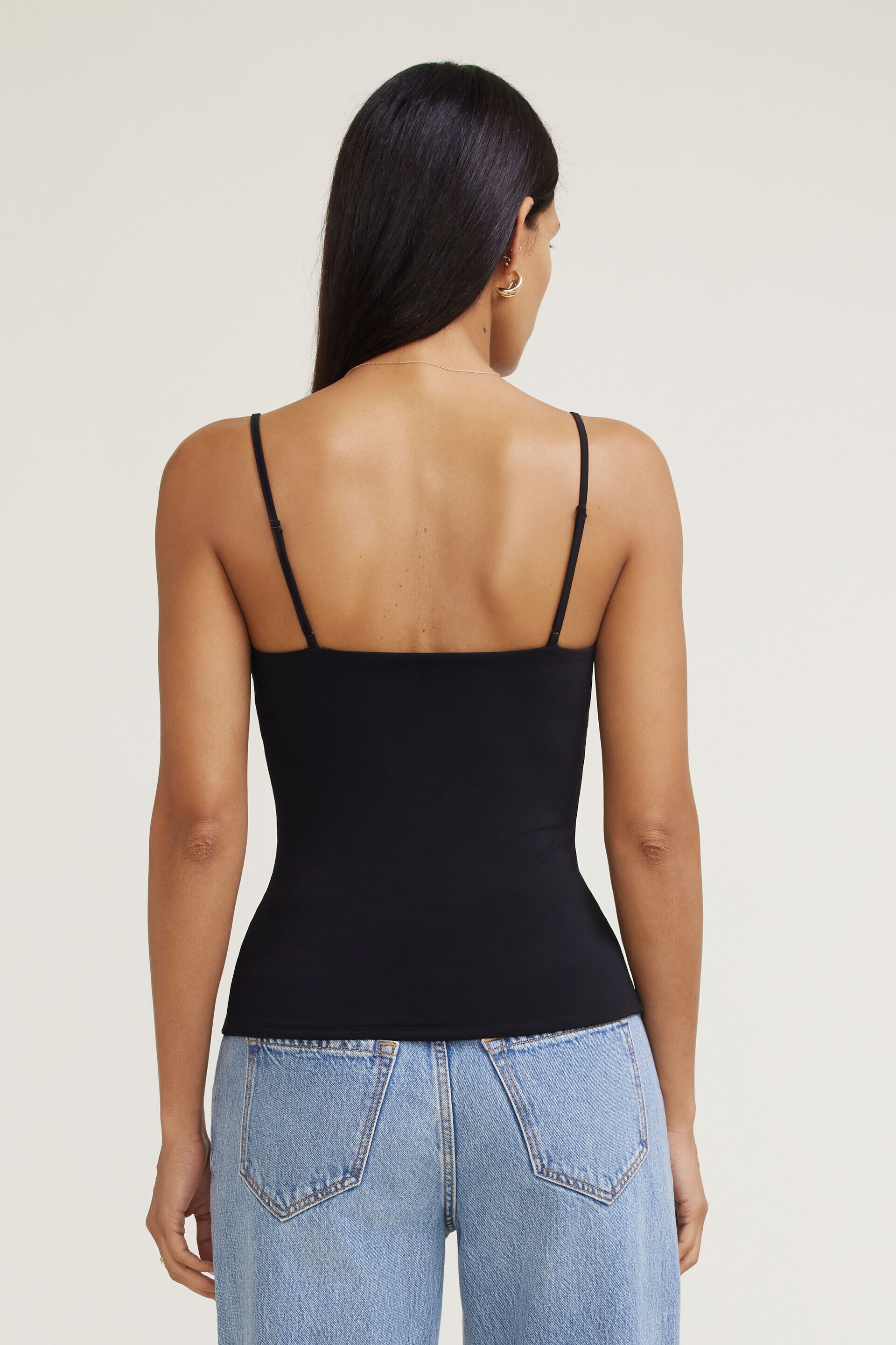 Camisole à col échancré en tissu Sculpt Nadia